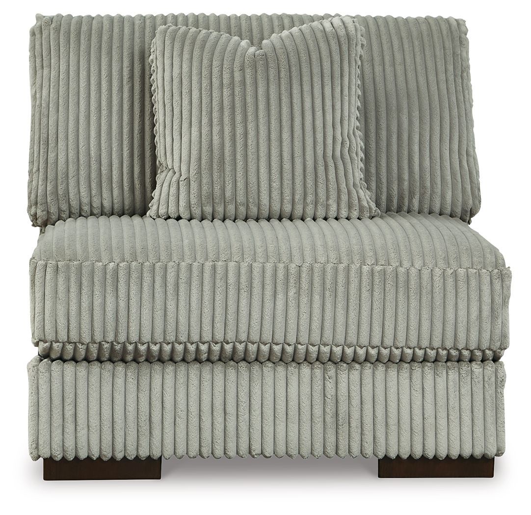 Lindyn - Fog - Armless Chair - Urban Living Furniture (Los Angeles, CA)