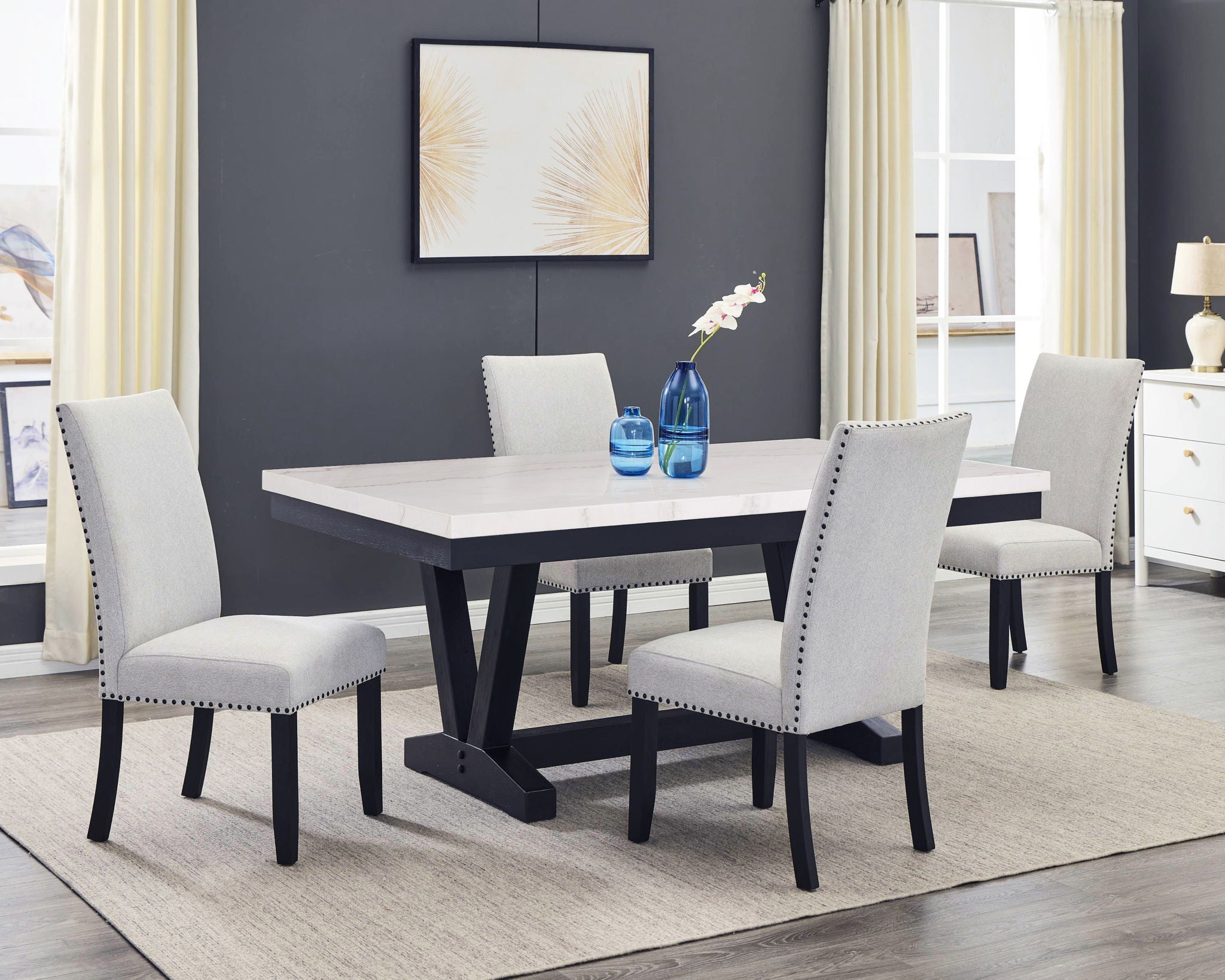 Varley - Rectangular Dinnig Room Set - Urban Living Furniture (Los Angeles, CA)