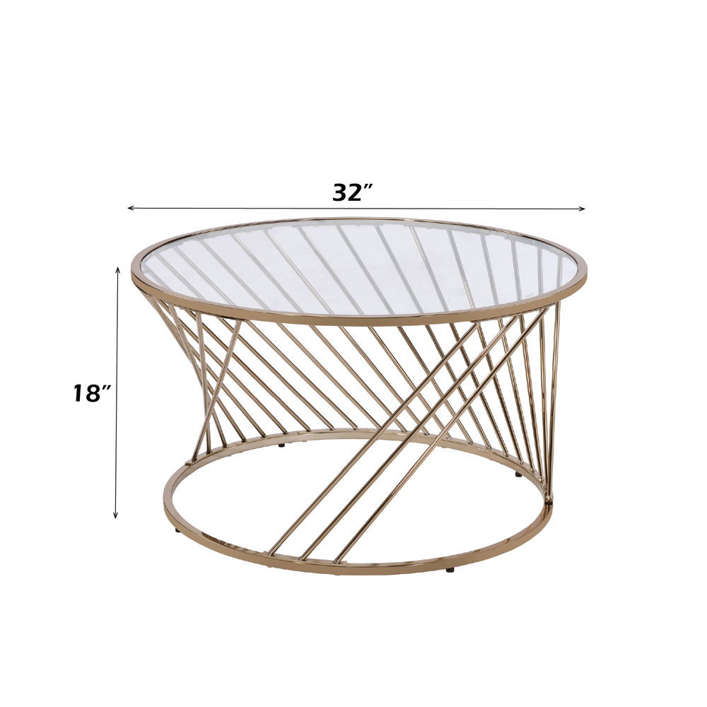 Bluelipe - Coffee Table - Champagne - Urban Living Furniture (Los Angeles, CA)