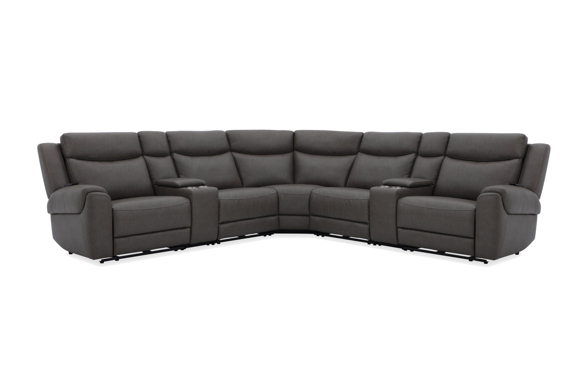 Momentum - Modular Power Reclining Sectional With Power Adjustable Headrests - Urban Living Furniture (Los Angeles, CA)