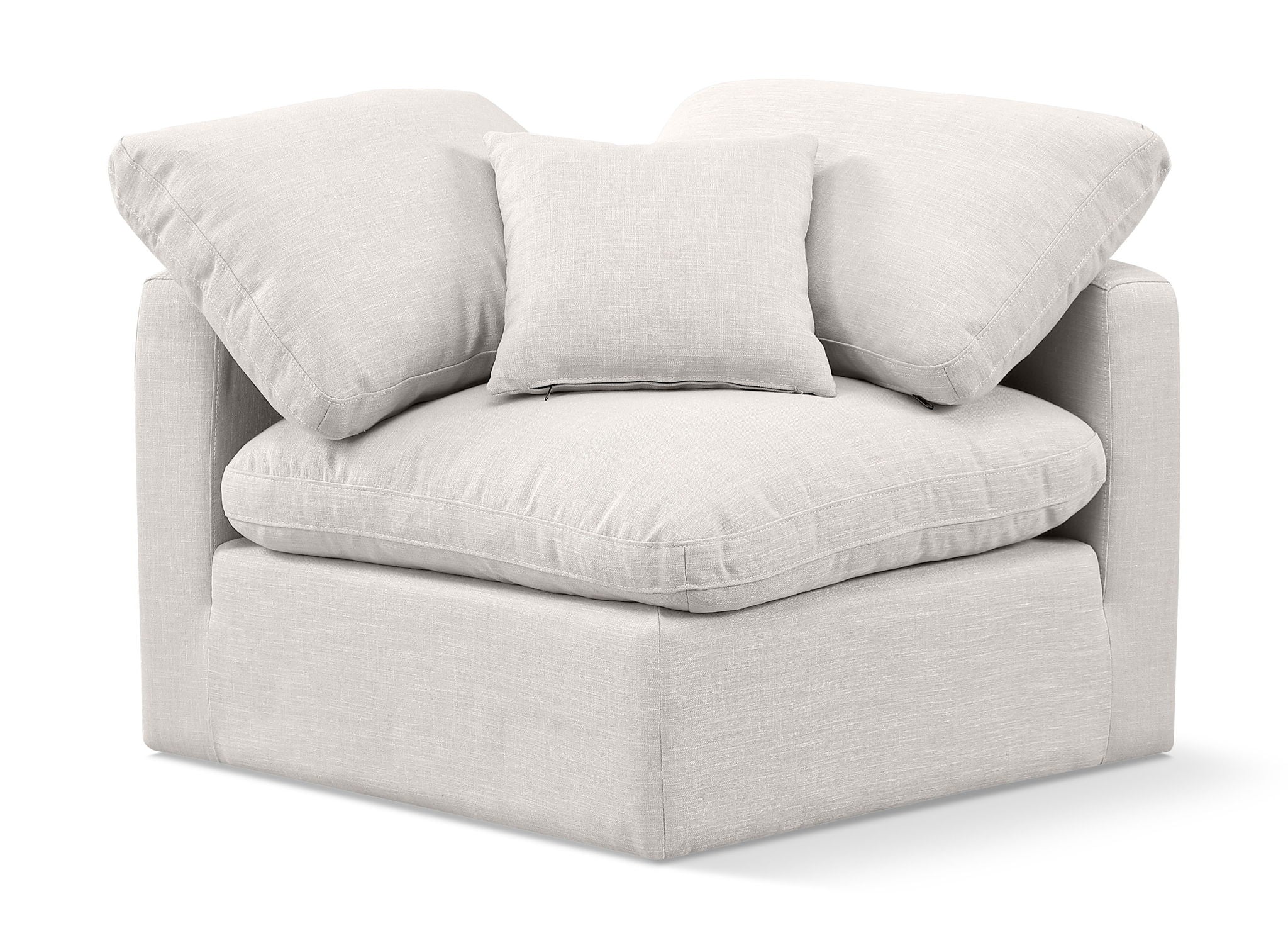 Indulge - Linen Corner Chair - Urban Living Furniture (Los Angeles, CA)
