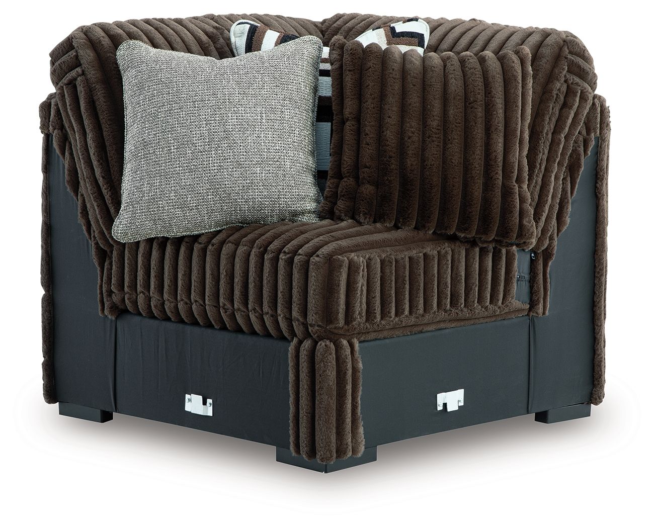 Midnight-Madness - Chocolate - Wedge - Urban Living Furniture (Los Angeles, CA)