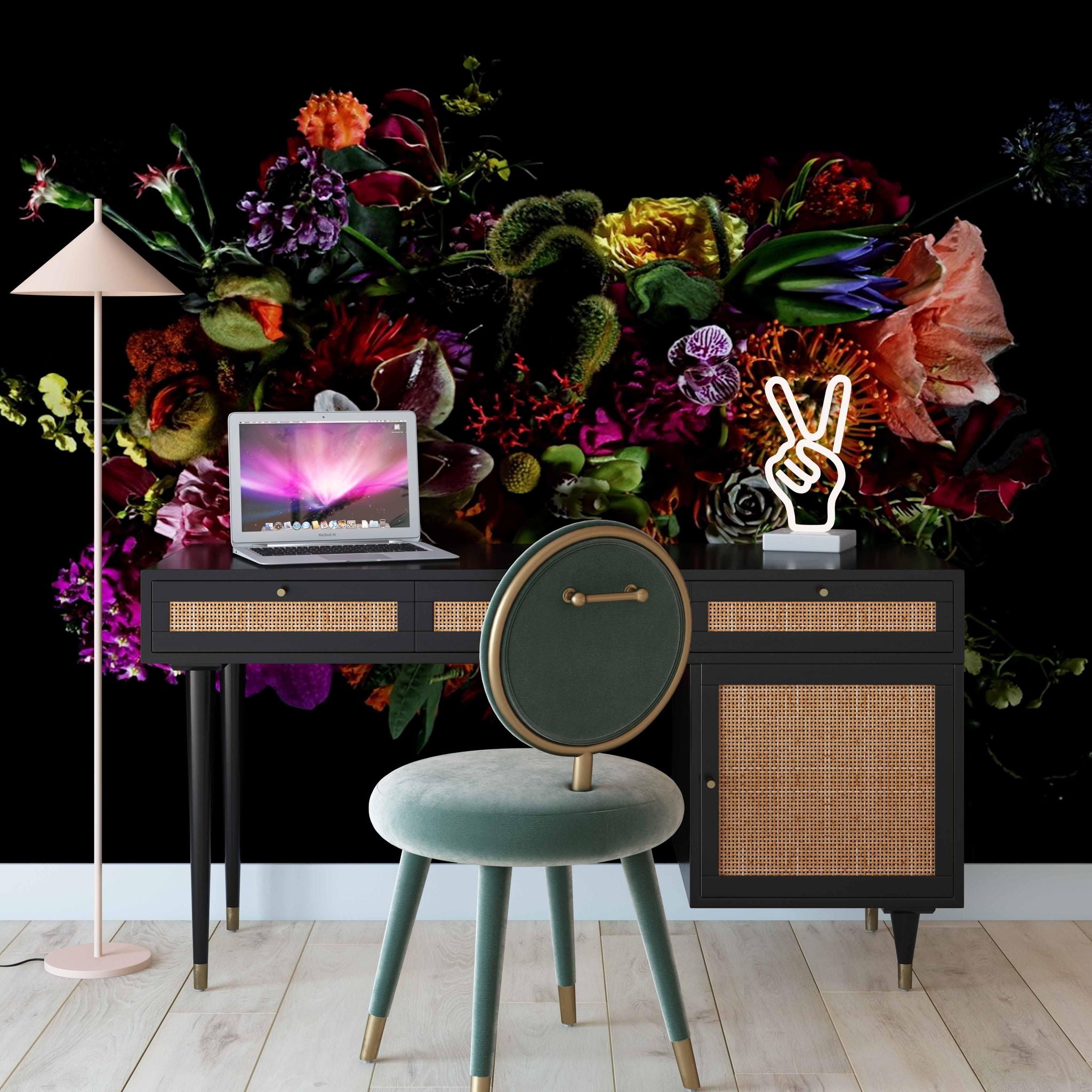 Sierra Noir - Desk - Black - Urban Living Furniture (Los Angeles, CA)