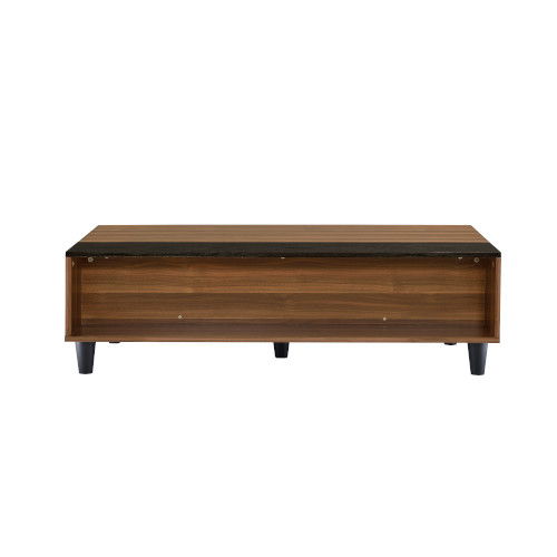Avala - Coffee Table - Walnut & Black - Urban Living Furniture (Los Angeles, CA)