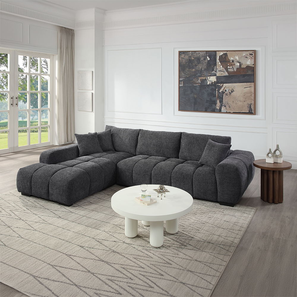 Chosen - Sectional Sofa With 3 Pillows - Urban Living Furniture (Los Angeles, CA)