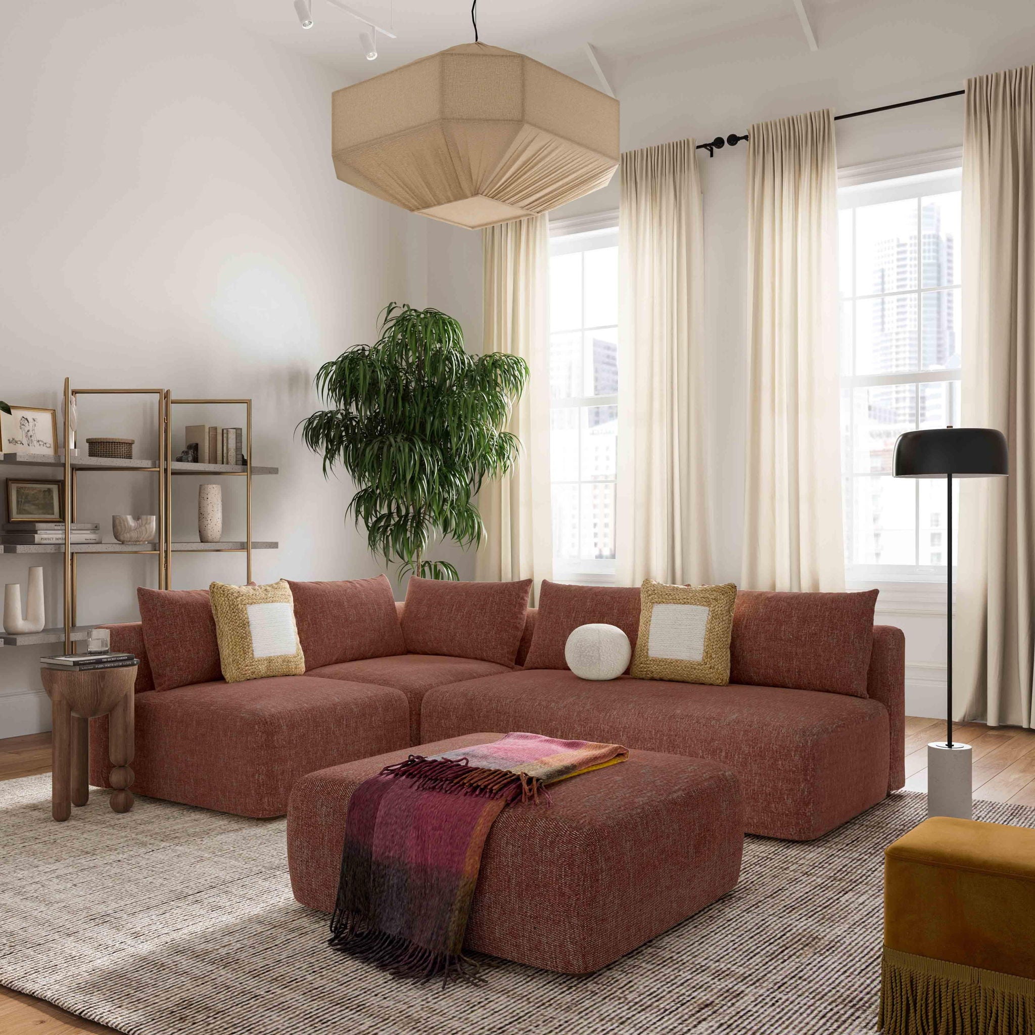 Hangover - 4-Piece Modular Chaise Sectional - Urban Living Furniture (Los Angeles, CA)
