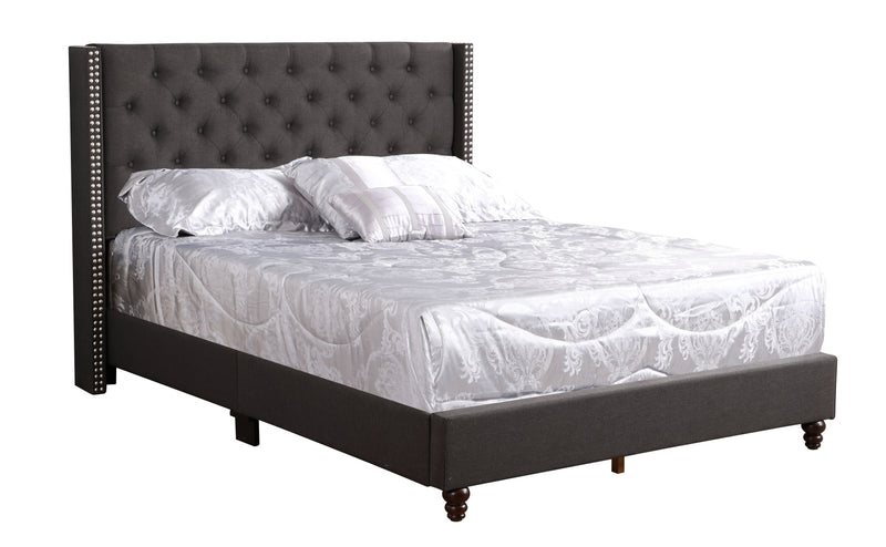 Nailhead Bed Transitional Vibrant - Urban Living Furniture (Los Angeles, CA)