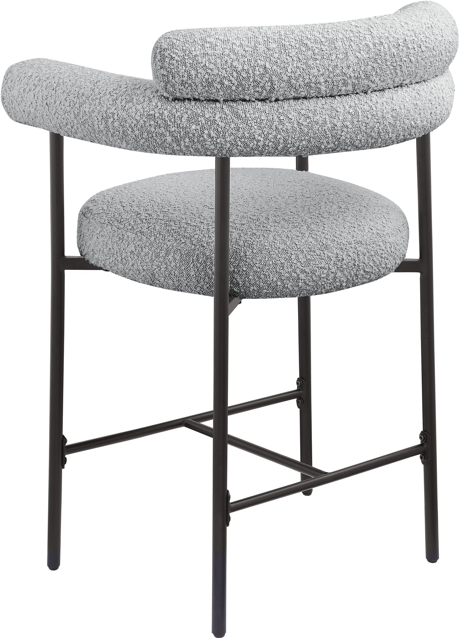 Blake - Counter Stool With Black Base (Set of 2) - Urban Living Furniture (Los Angeles, CA)