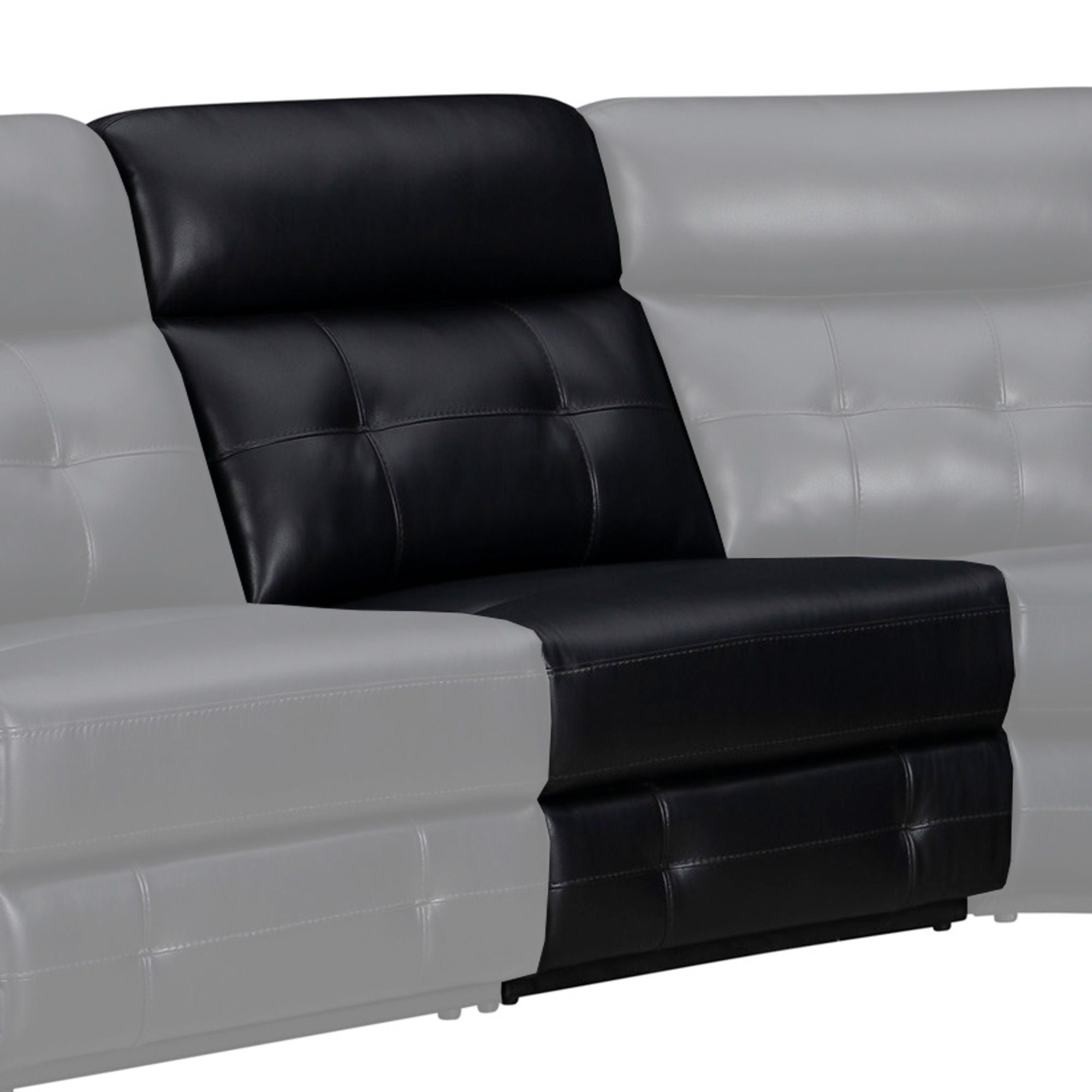 Clayton - Armless Chair - Phantom - Urban Living Furniture (Los Angeles, CA)