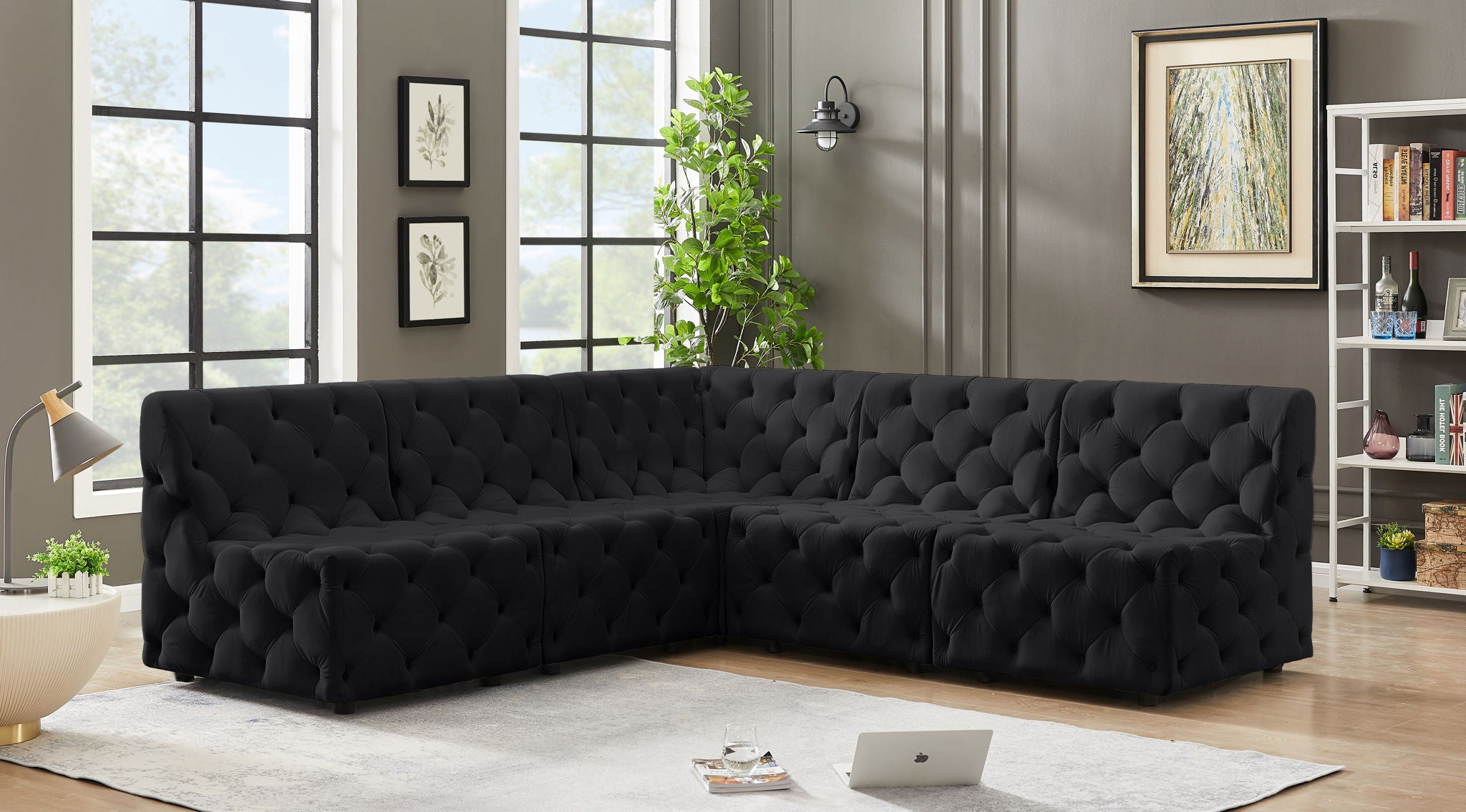 Tuft - 5 Piece Modular Sectional - Urban Living Furniture (Los Angeles, CA)