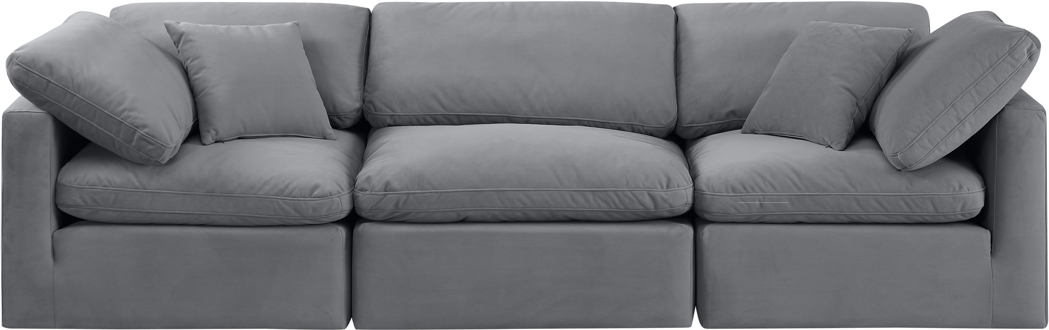 Indulge - Velvet 3 Seat Modular Sofa - Urban Living Furniture (Los Angeles, CA)