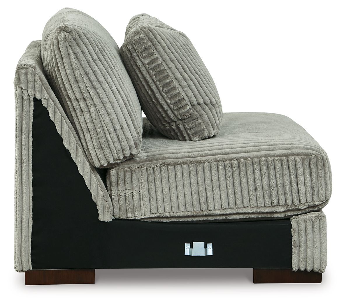 Lindyn - Fog - Armless Chair - Urban Living Furniture (Los Angeles, CA)