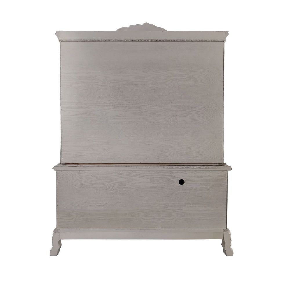 Dresden - Computer Desk & Hutch - Beige - Urban Living Furniture (Los Angeles, CA)