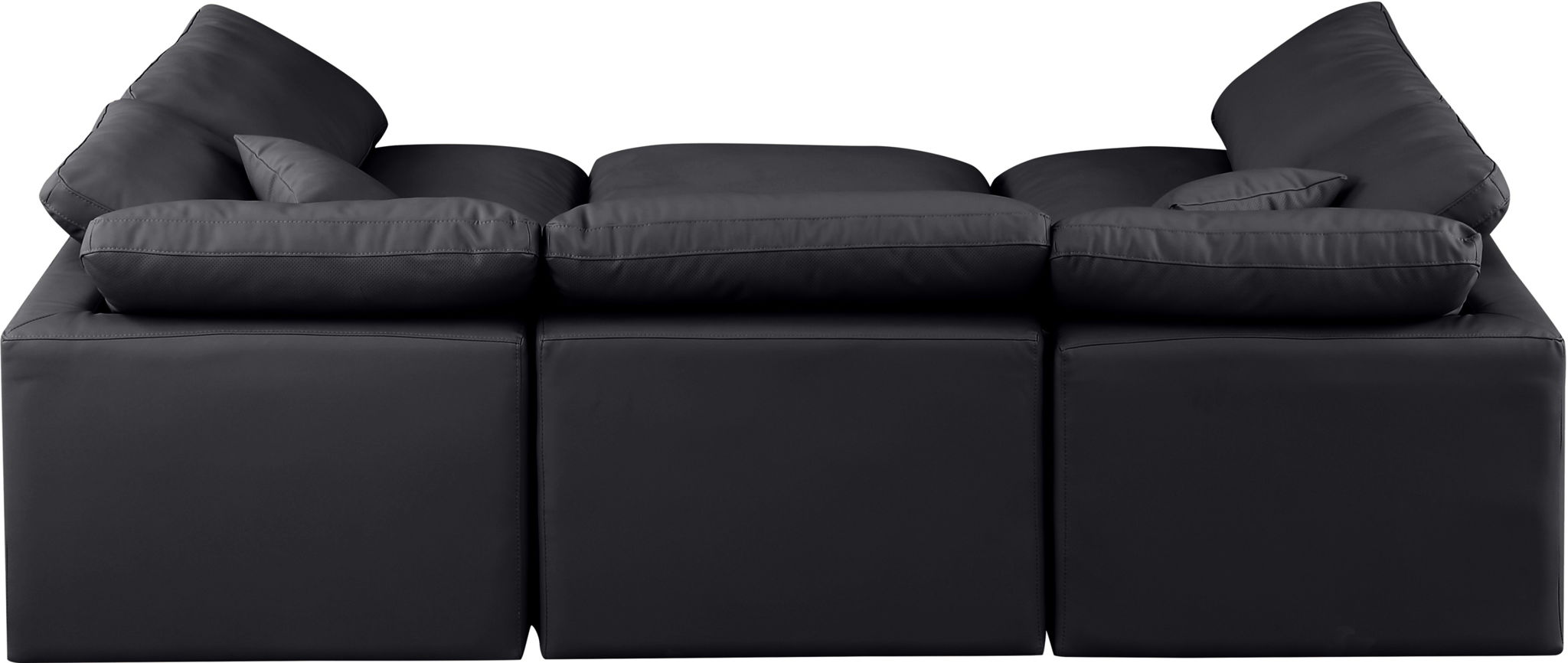 Indulge - Faux Leather 6 Piece Modular Sectional - Urban Living Furniture (Los Angeles, CA)
