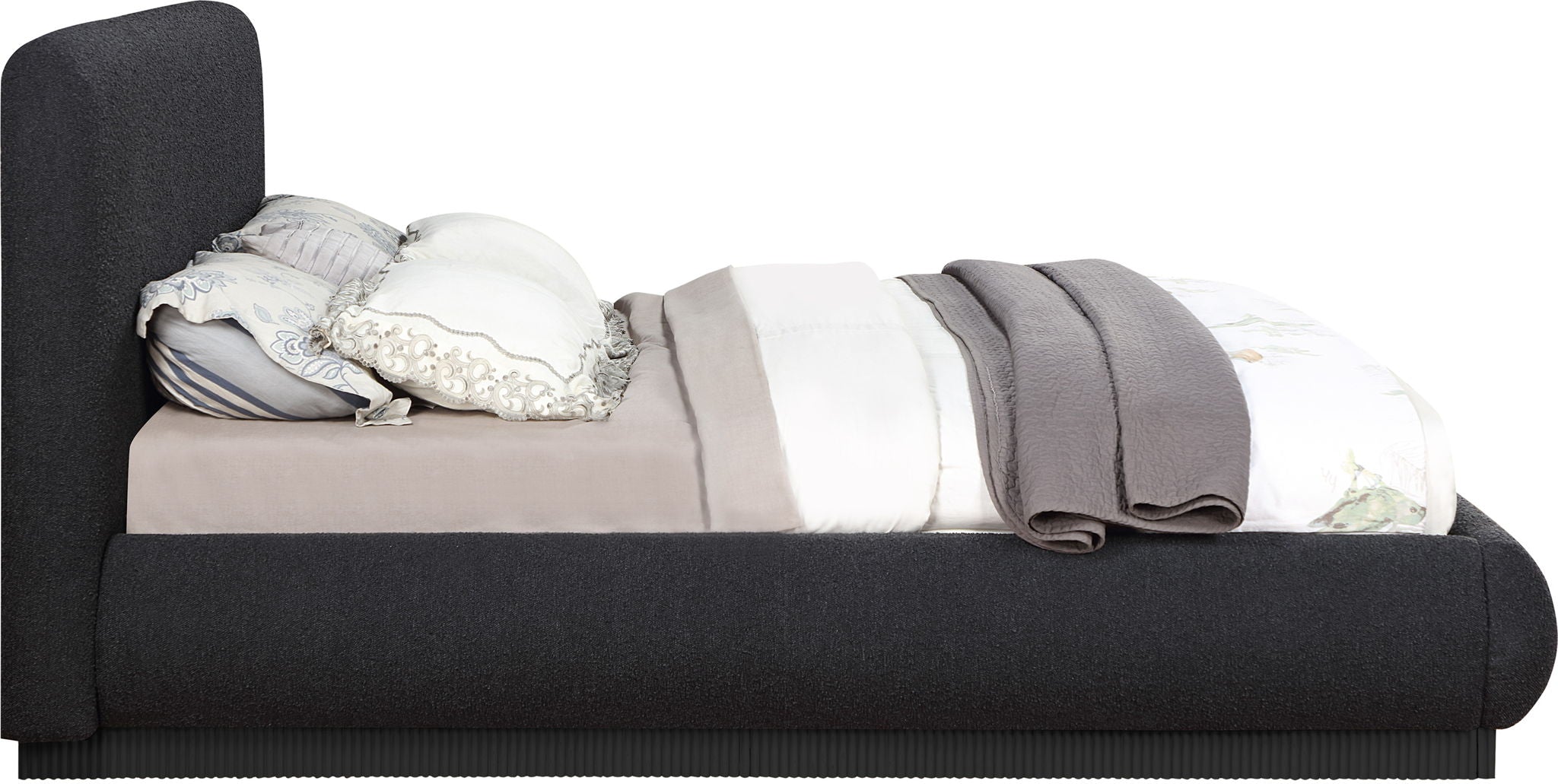 Rigby - Bed With Black Base - Urban Living Furniture (Los Angeles, CA)