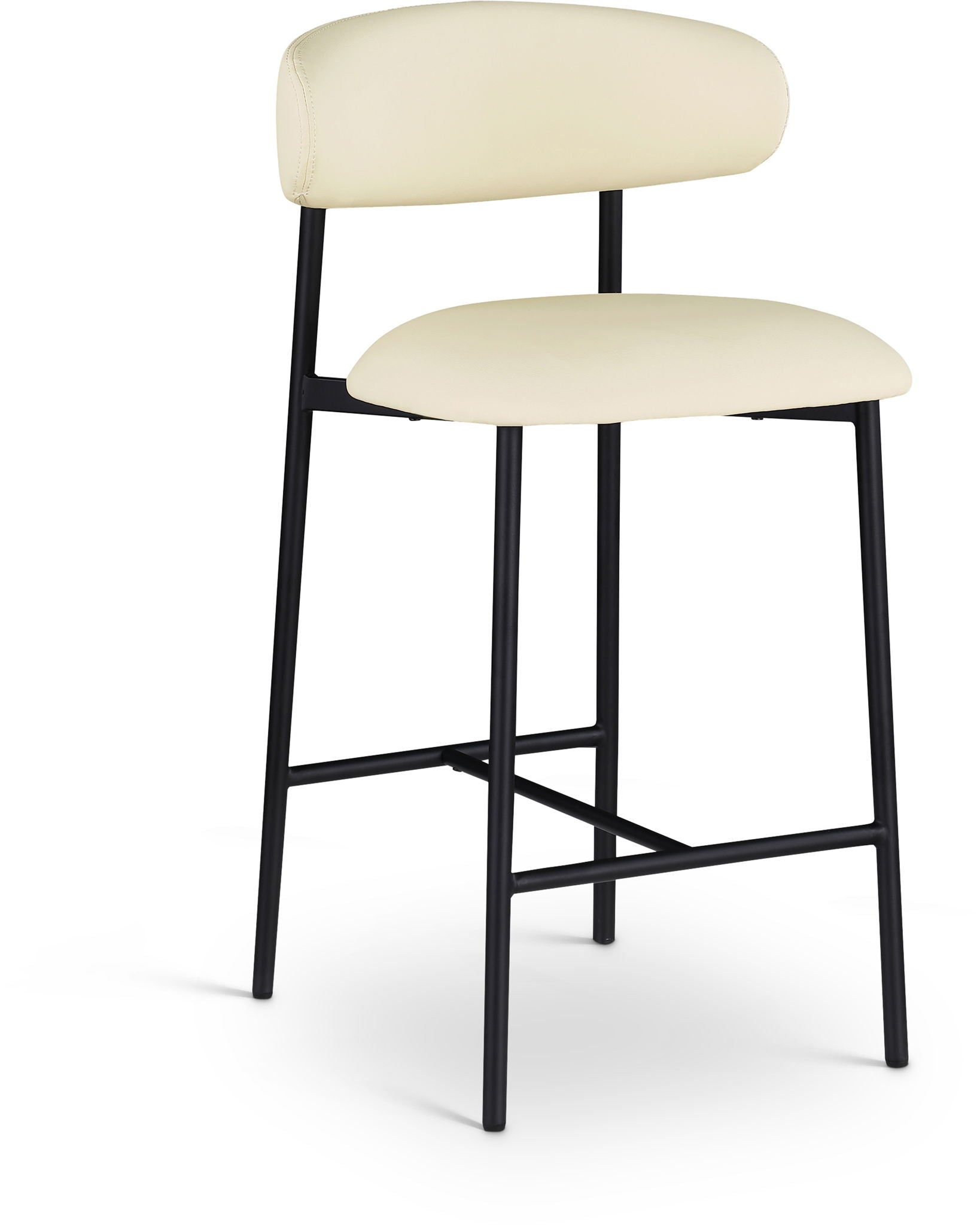 Lupita - Counter Stool (Set of 2) - Cream - Urban Living Furniture (Los Angeles, CA)