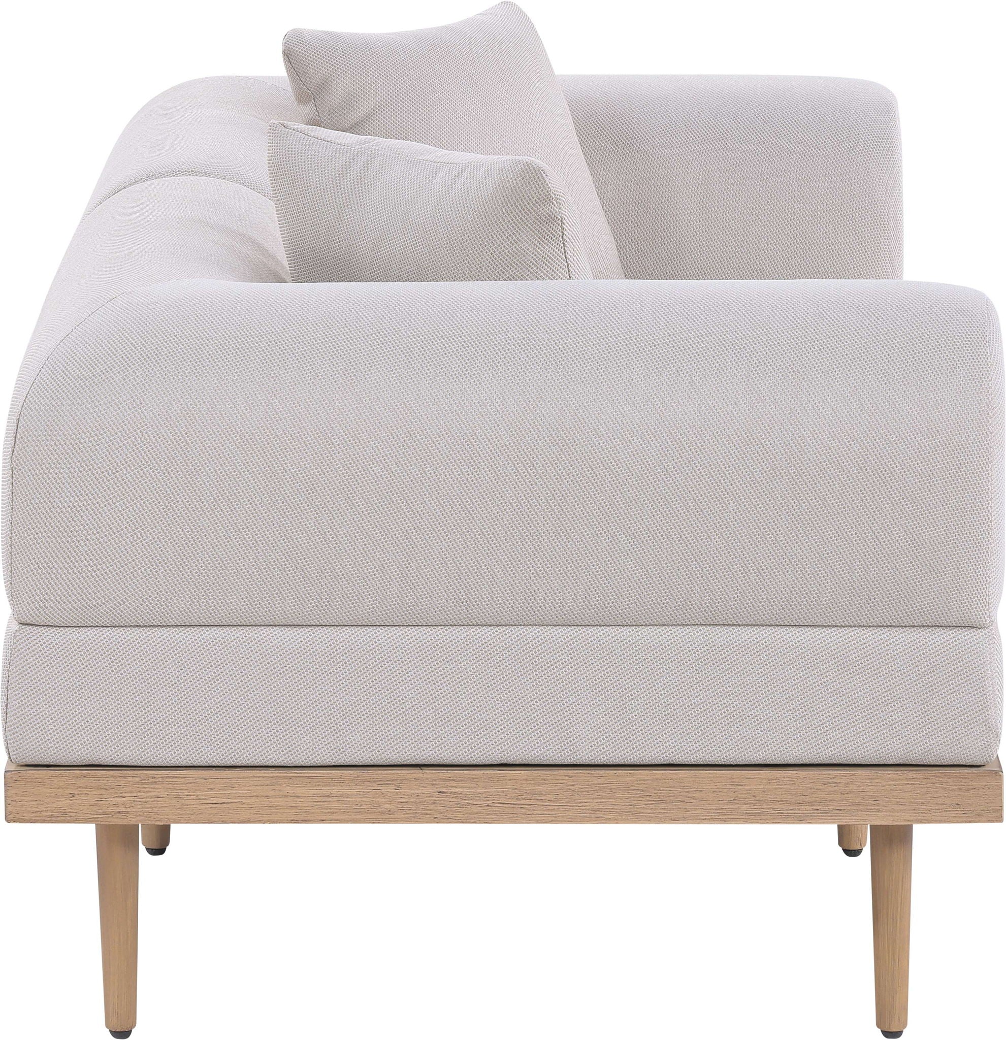 Laguna - 2 Piece Resilient Water Resistant Fabric 71" Upholstered Outdoor Patio Modular Loveseat - Urban Living Furniture (Los Angeles, CA)