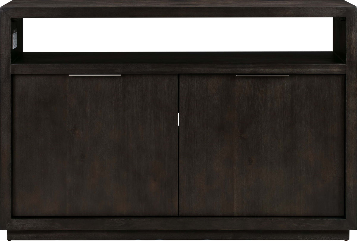 Oxford - 54" Solid Wood Media Console - Basalt Gray