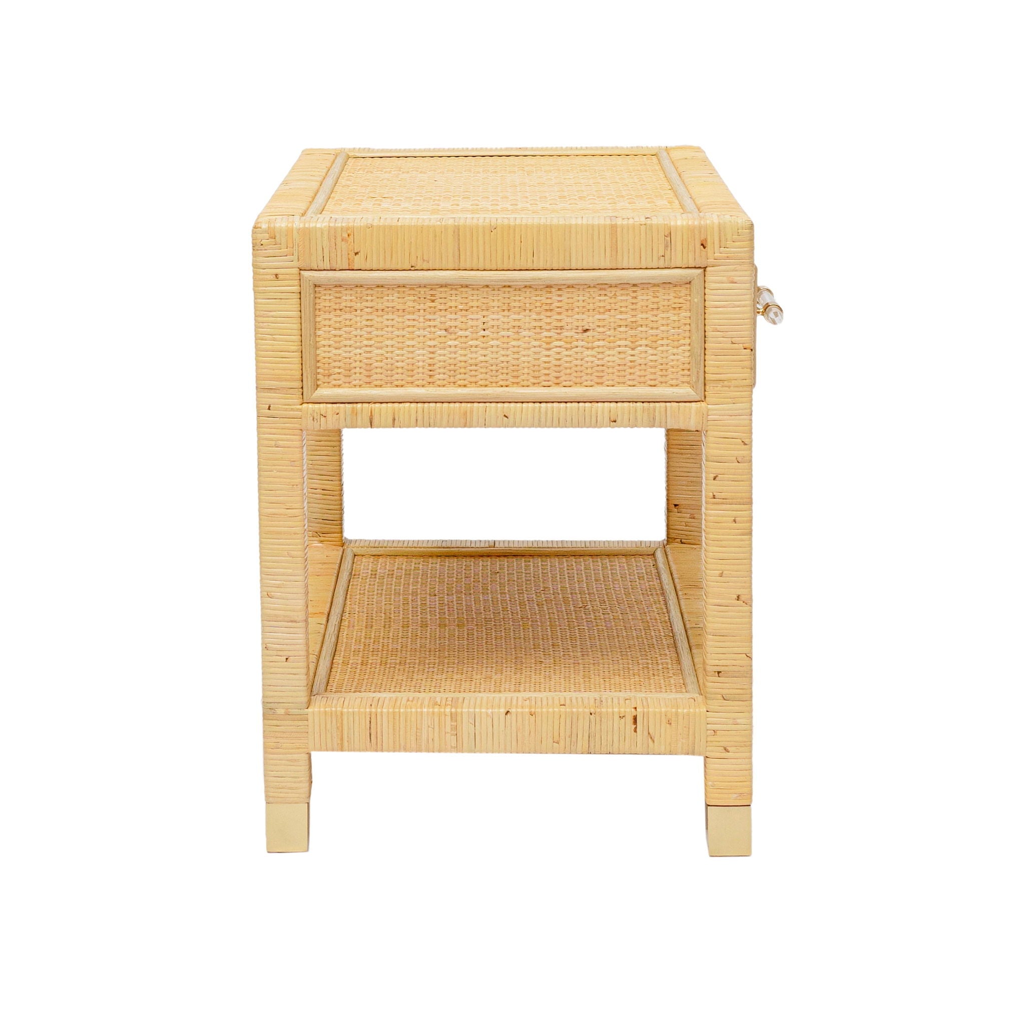 Amara - Rattan Nightstand - Natural - Urban Living Furniture (Los Angeles, CA)