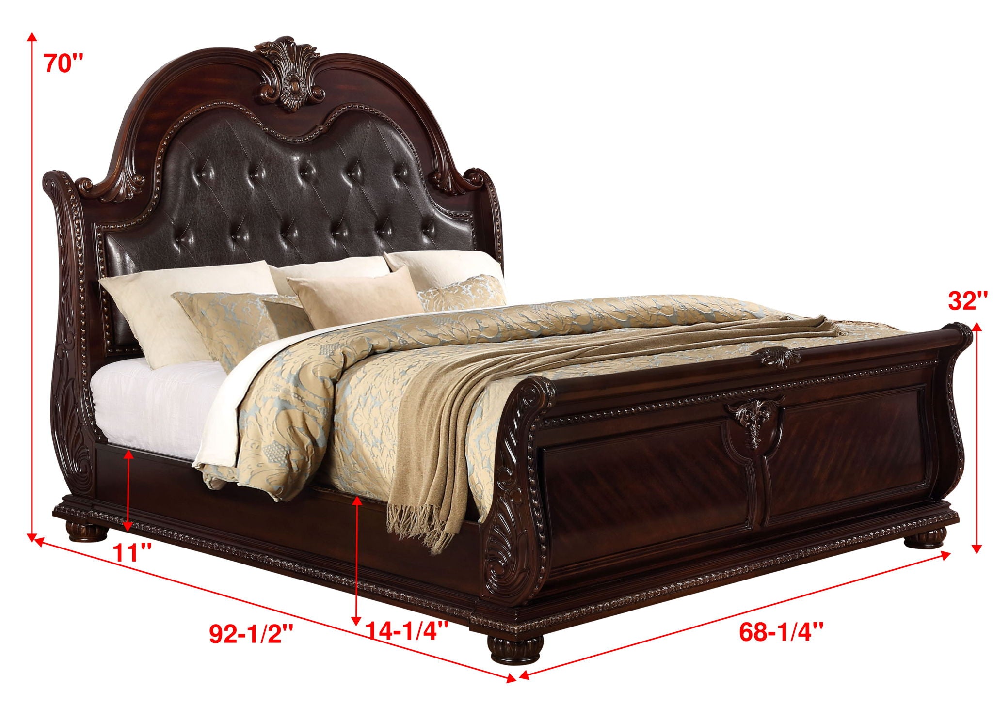 Stanley - Bed - Urban Living Furniture (Los Angeles, CA)