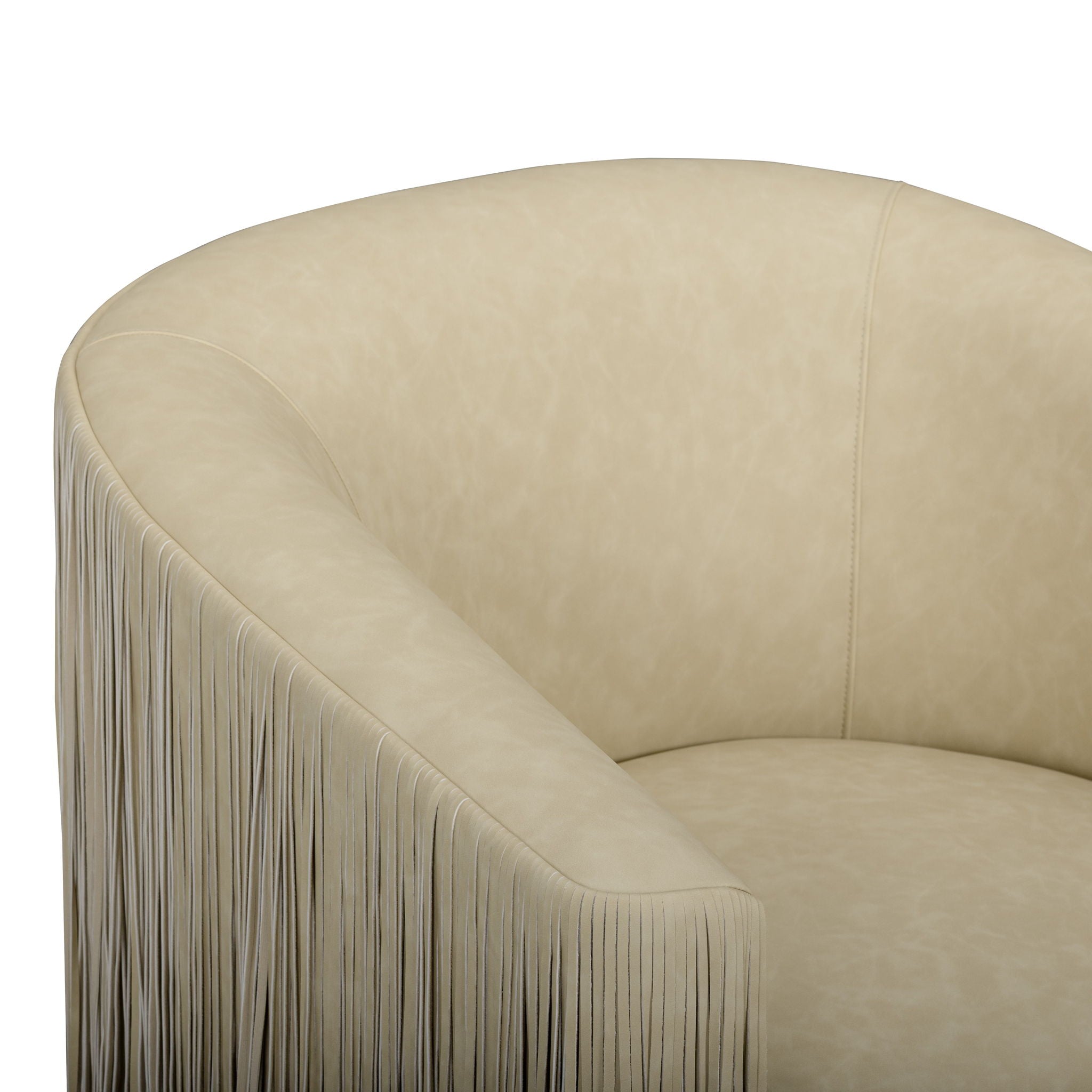 Shag Me - Vegan Leather Swivel Chair - Urban Living Furniture (Los Angeles, CA)