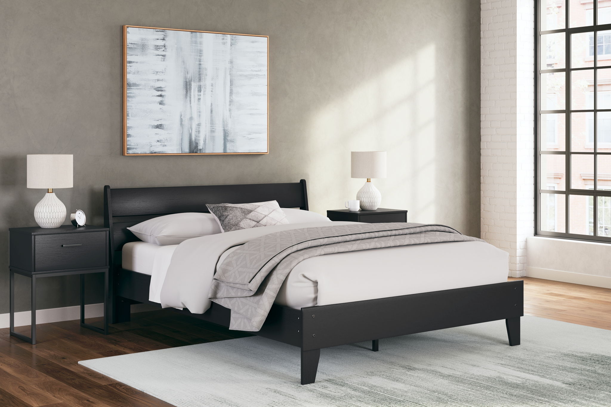 Socalle - Panel Platform Bed - Urban Living Furniture (Los Angeles, CA)