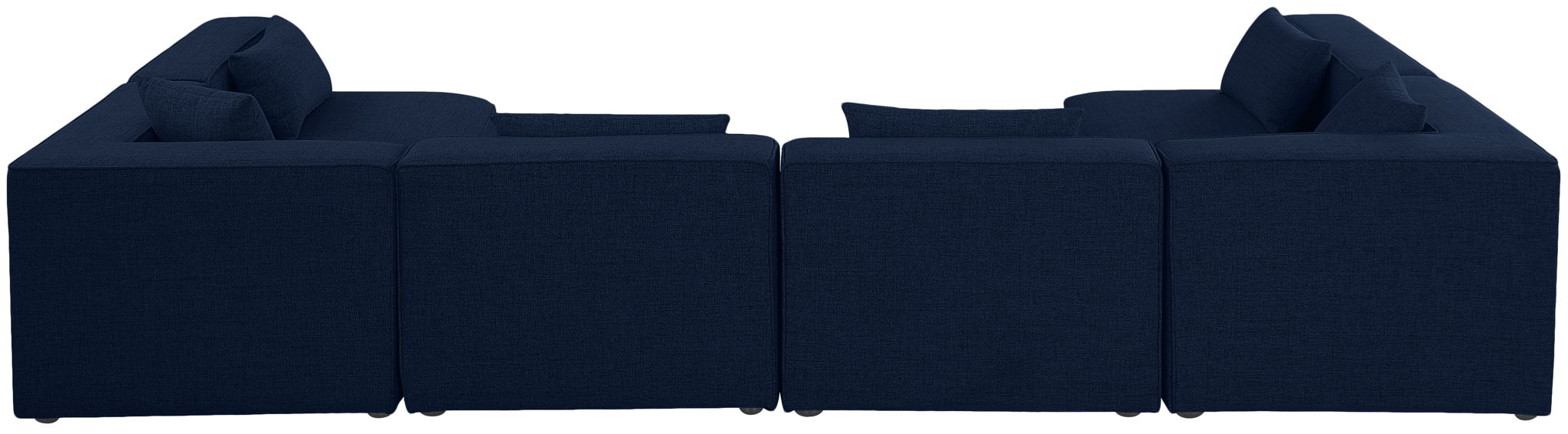 Cube - Linen 6 Piece Modular Armless Sectional - Urban Living Furniture (Los Angeles, CA)