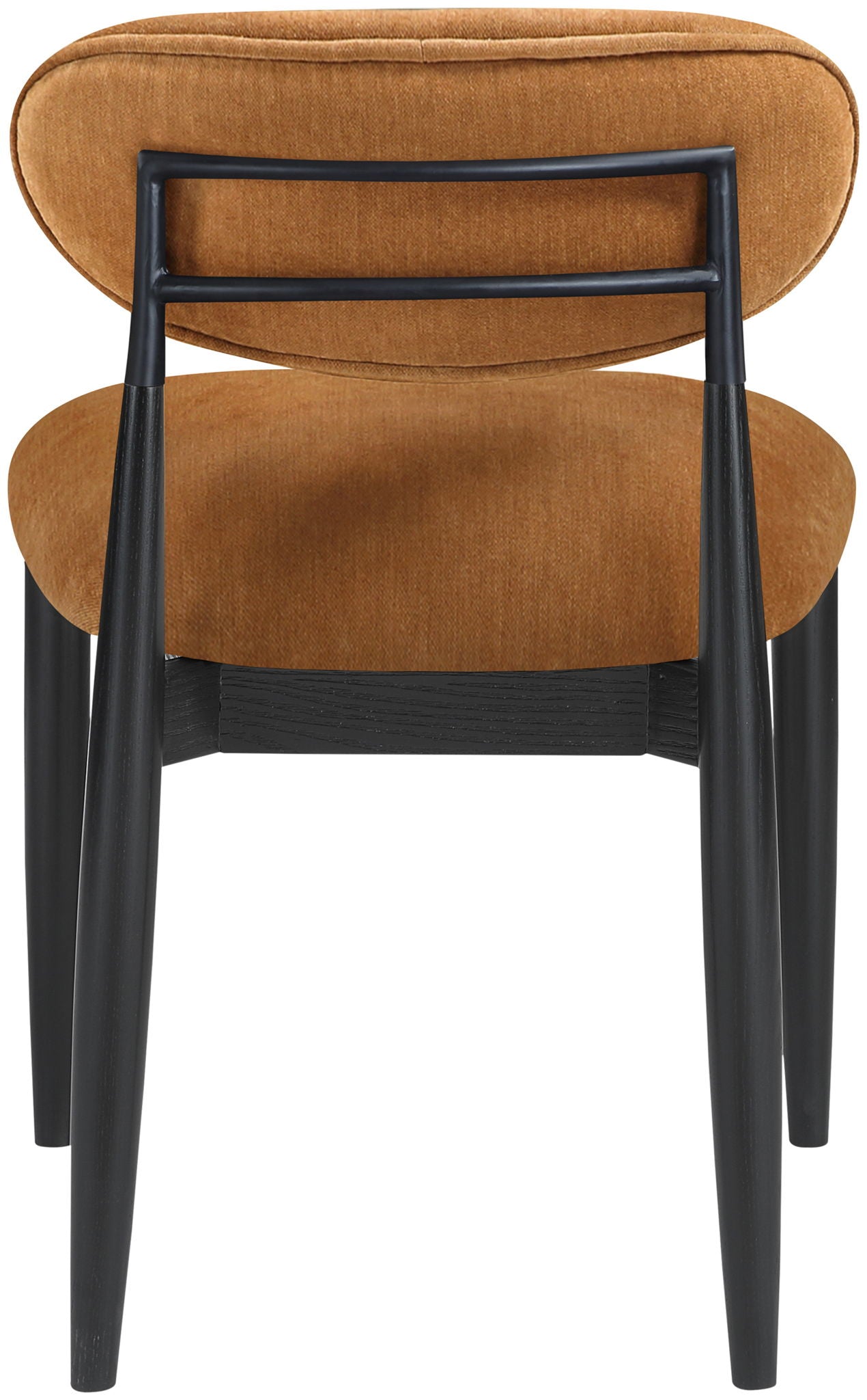 Riccio - Fabric Dining Side Chair (Set of 2) - Black Frame - Urban Living Furniture (Los Angeles, CA)