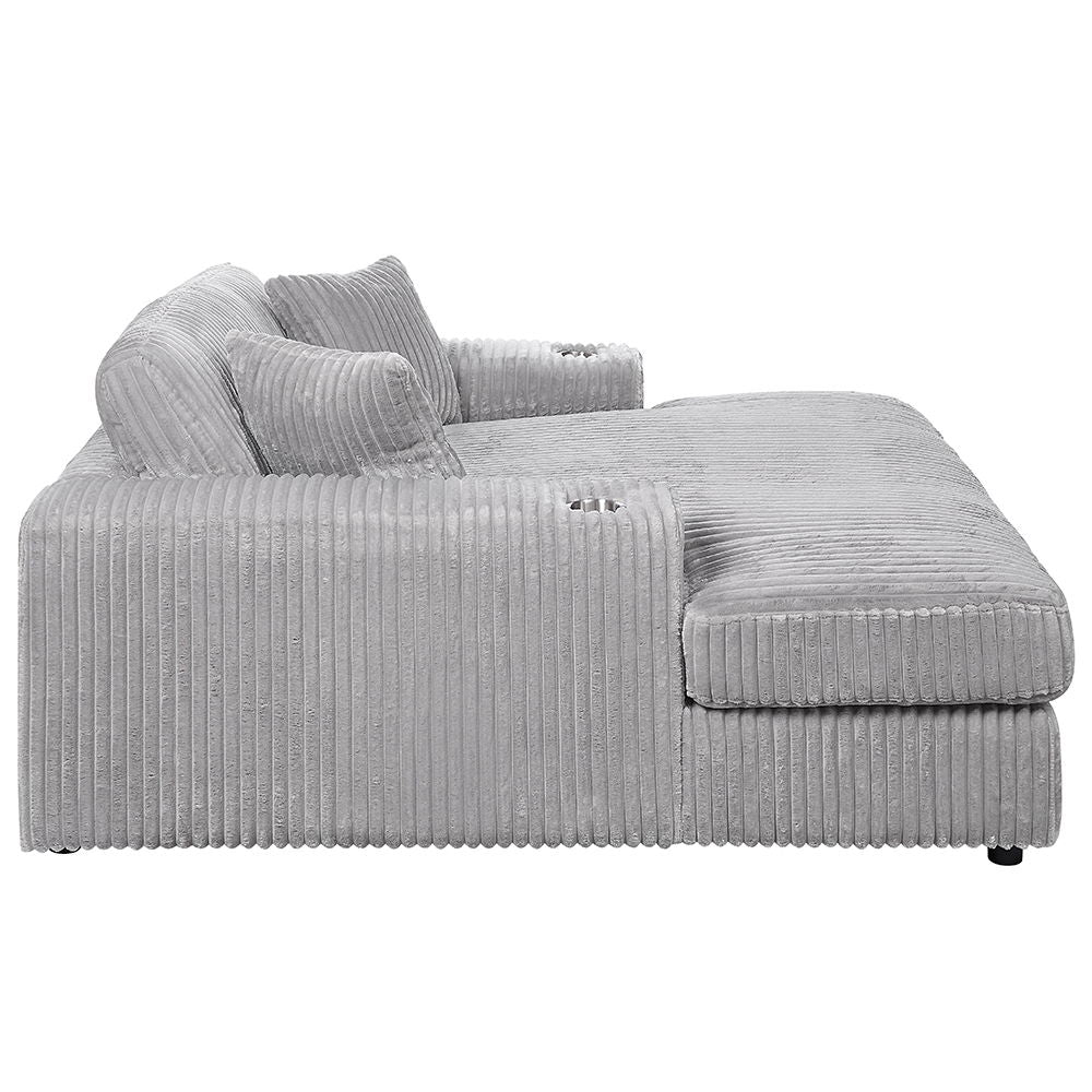 Hilde - Chaise With 2 Pillows - Urban Living Furniture (Los Angeles, CA)