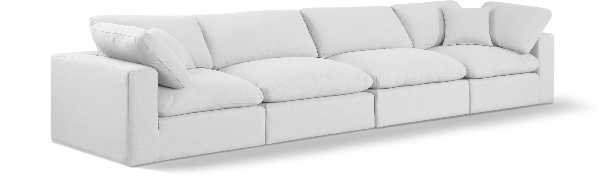Comfy - Linen Modular Sofa 4 Seats - Urban Living Furniture (Los Angeles, CA)