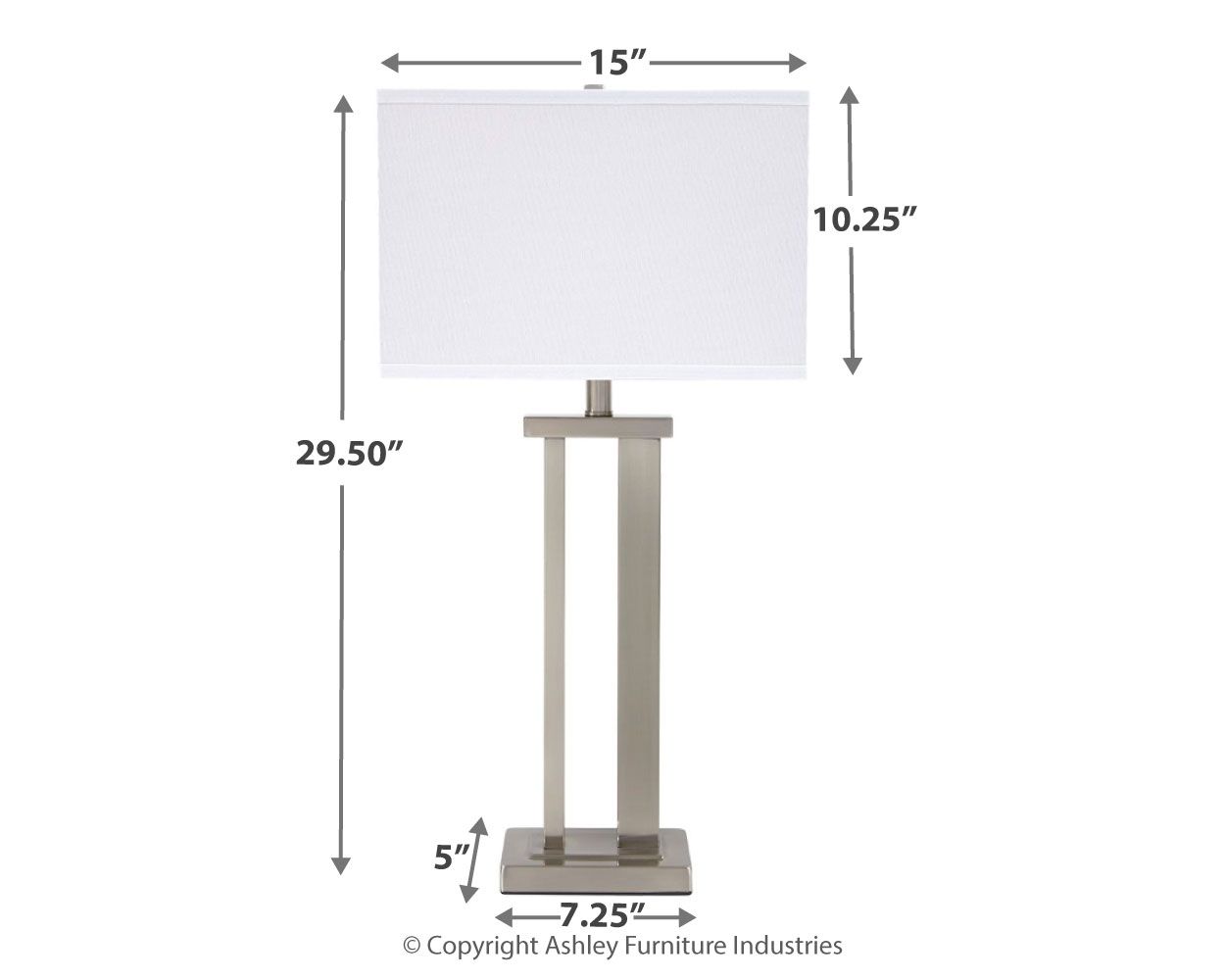 Aniela - Metal Table Lamp Set - Urban Living Furniture (Los Angeles, CA)