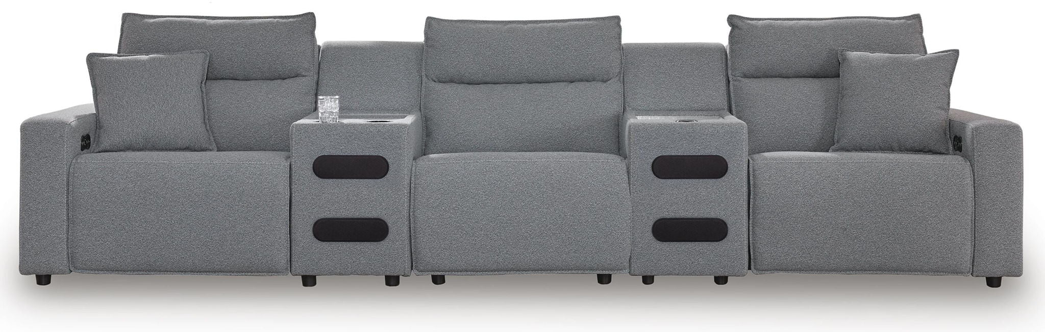 Modmax II - Reclining Sectional - Salt And Pepper - Urban Living Furniture (Los Angeles, CA)