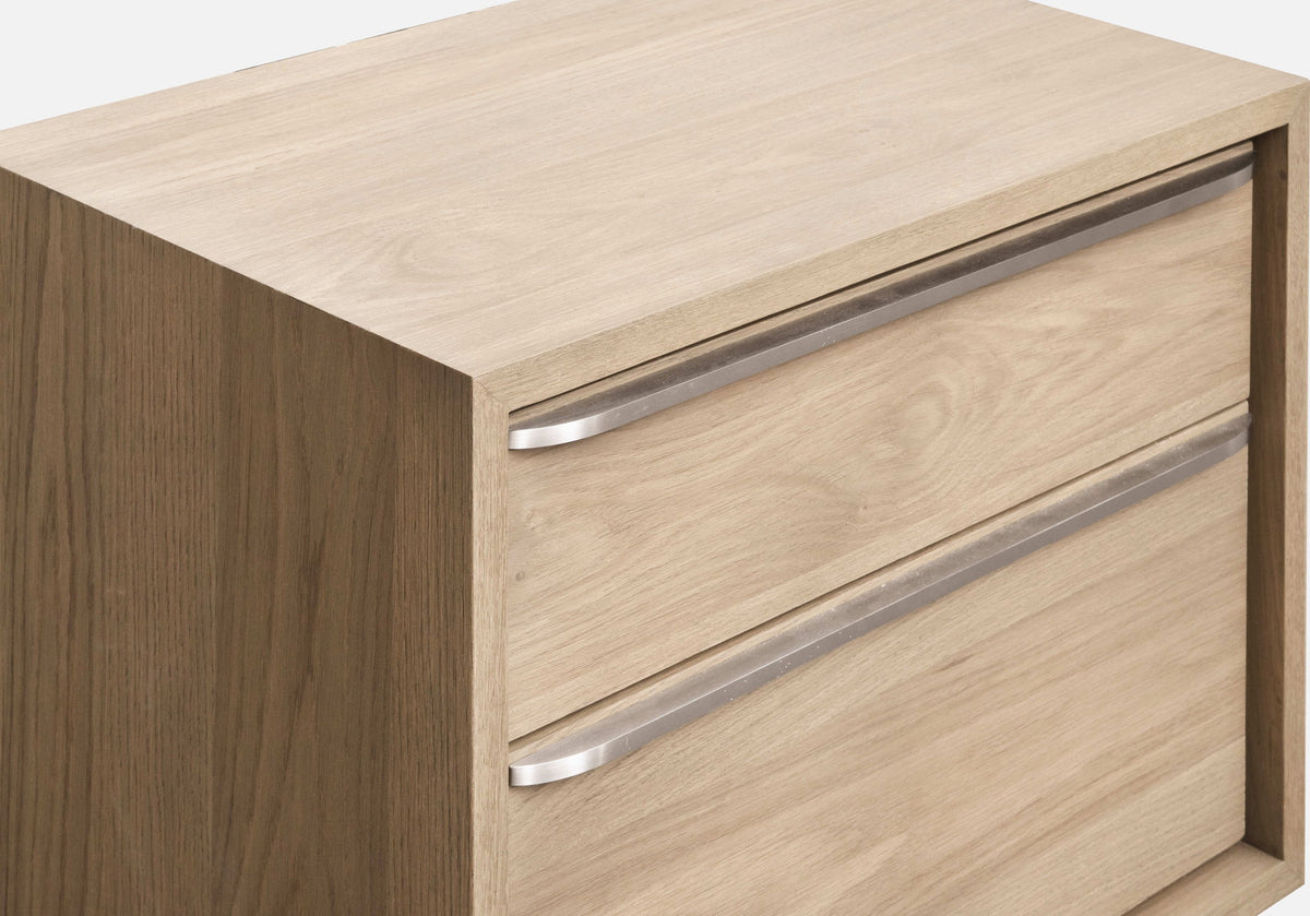 One - Coastal Modern USB-Charging Nightstand