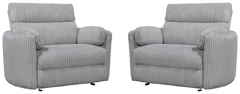 Radius Xl - Extra Wide Power Glider Recliner (Set of 2)