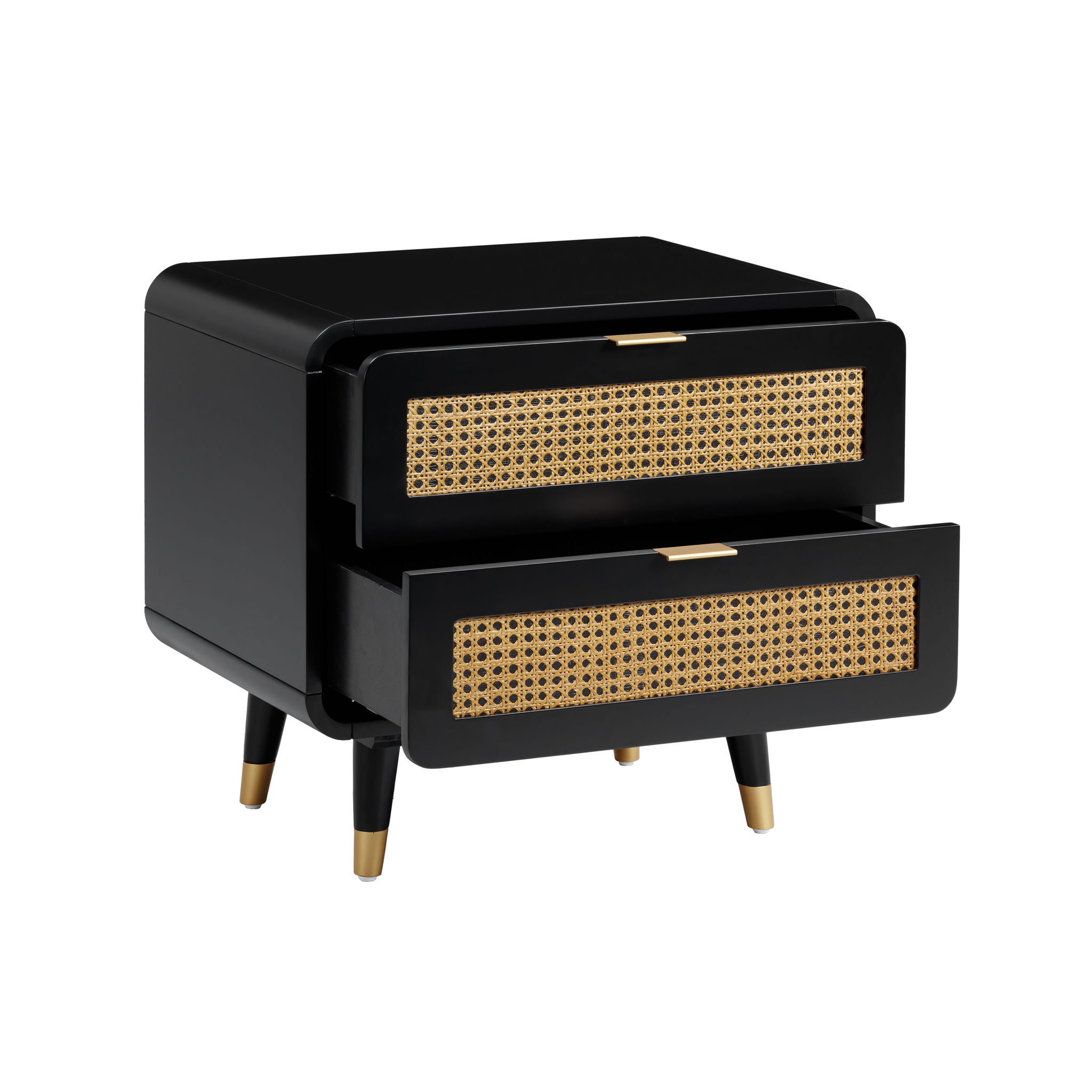 Christine - Nightstand - Black - Urban Living Furniture (Los Angeles, CA)