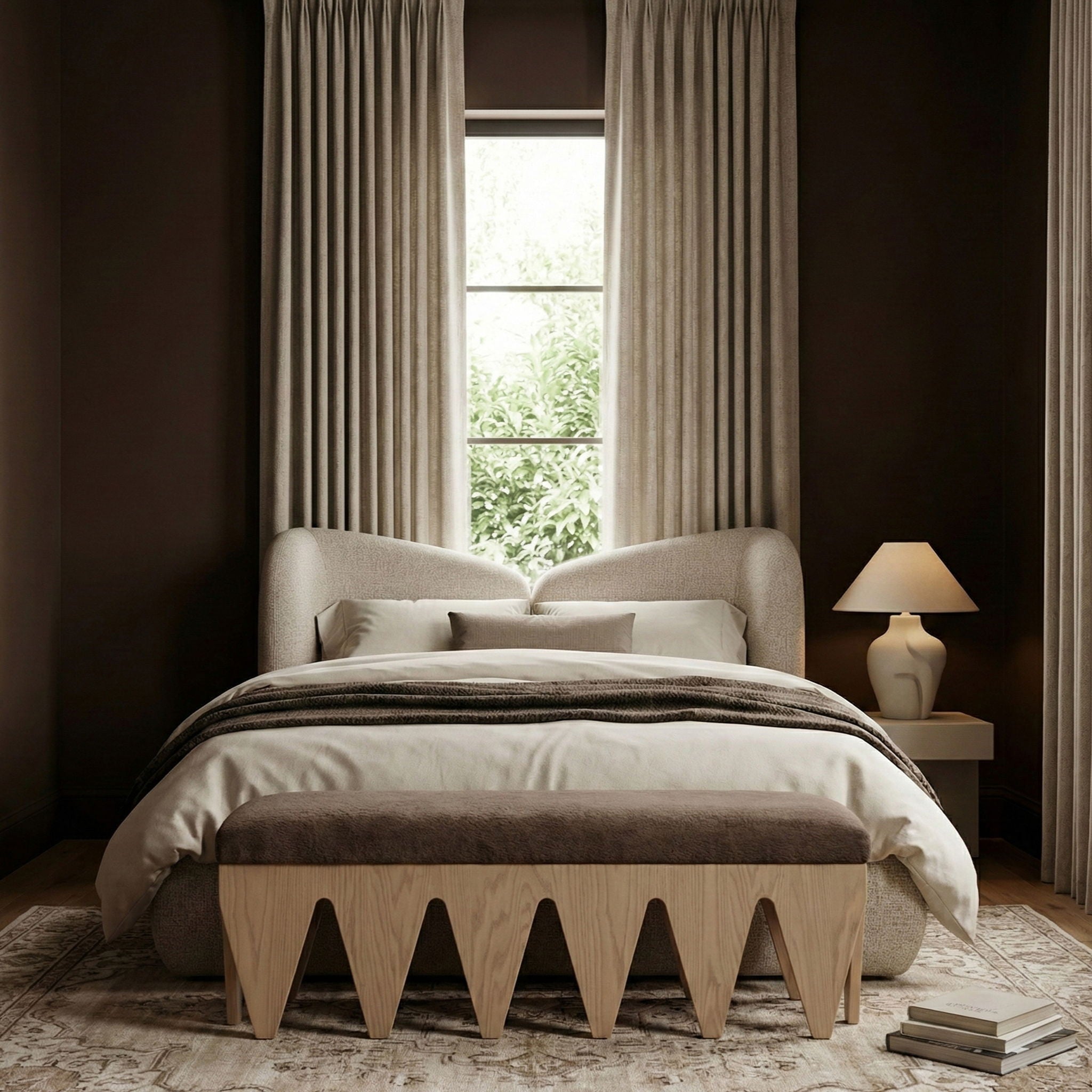 Altair - Bench - Light Brown Base - Urban Living Furniture (Los Angeles, CA)