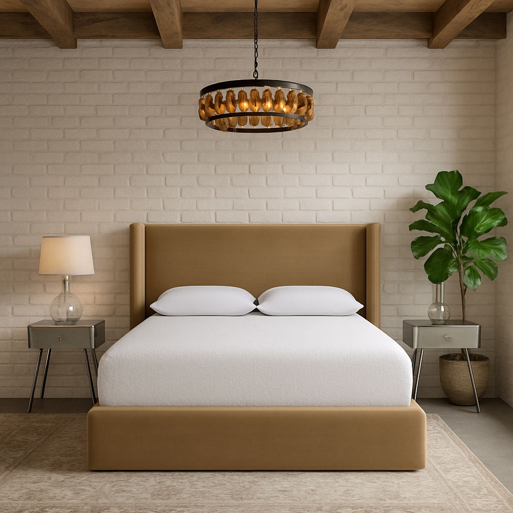 Kendall - Velvet Upholstered Bed - Urban Living Furniture (Los Angeles, CA)