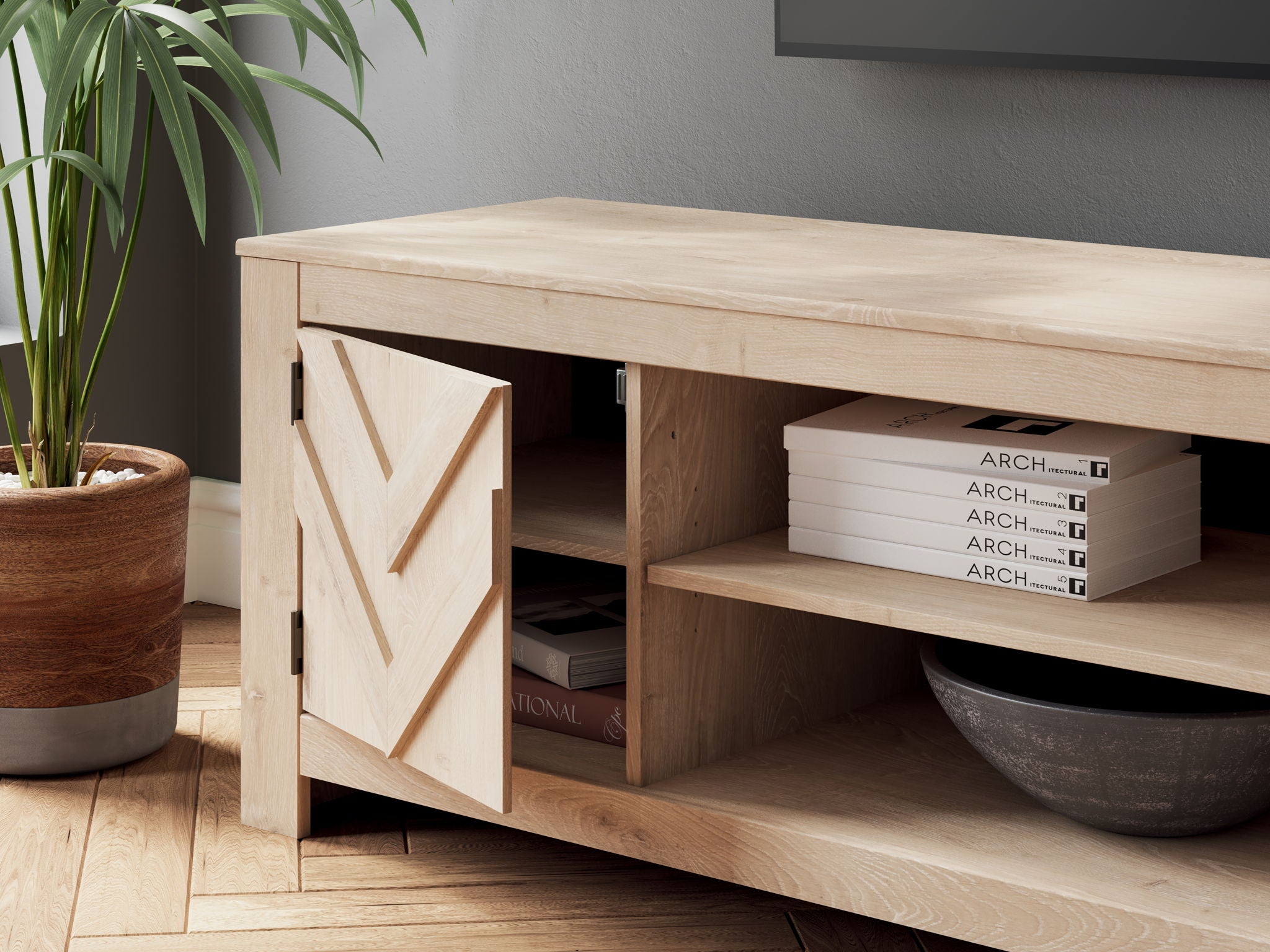Cayboni - LG TV Stand With Fireplace Option - Urban Living Furniture (Los Angeles, CA)