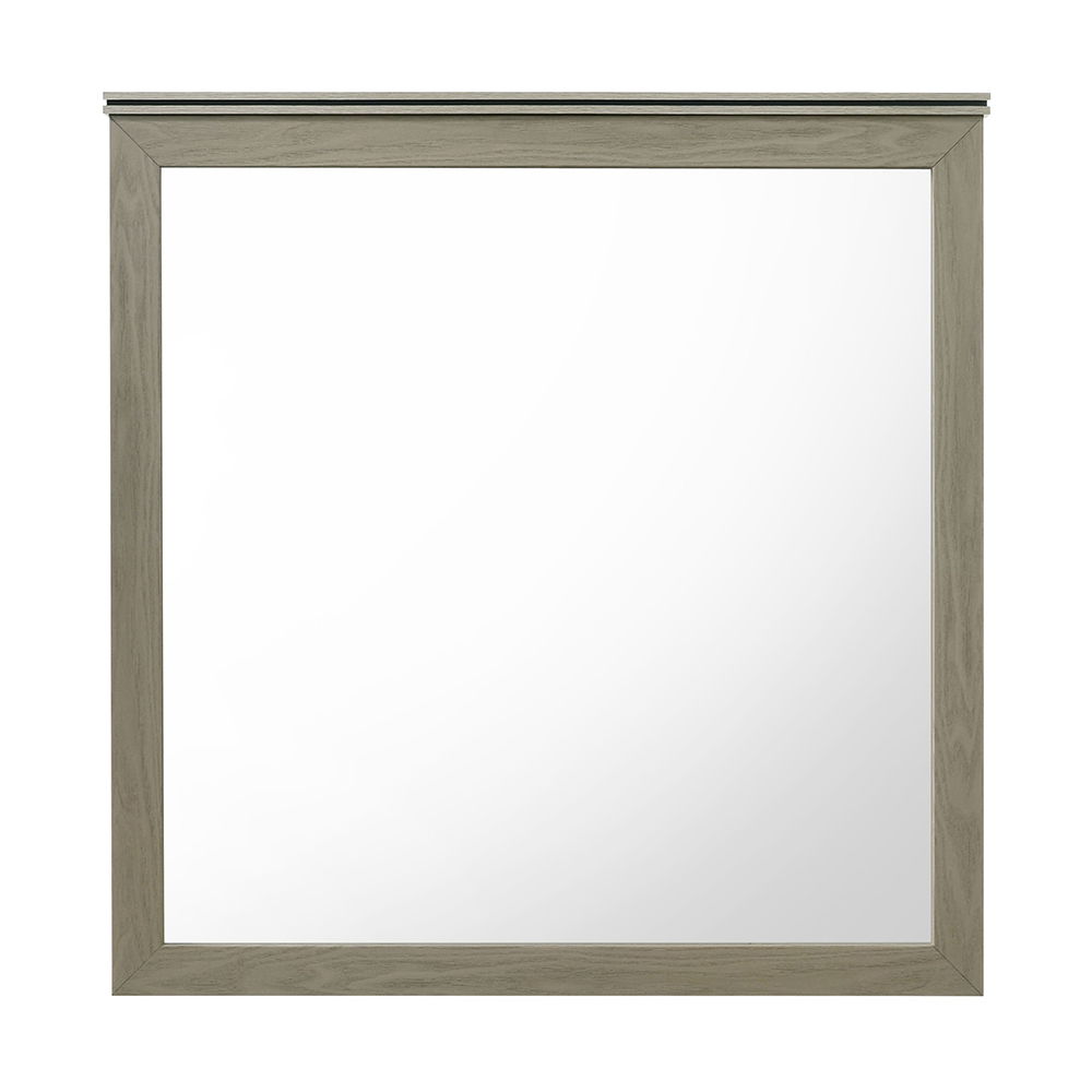 Joanna - Mirror - Weathered Gray - Urban Living Furniture (Los Angeles, CA)