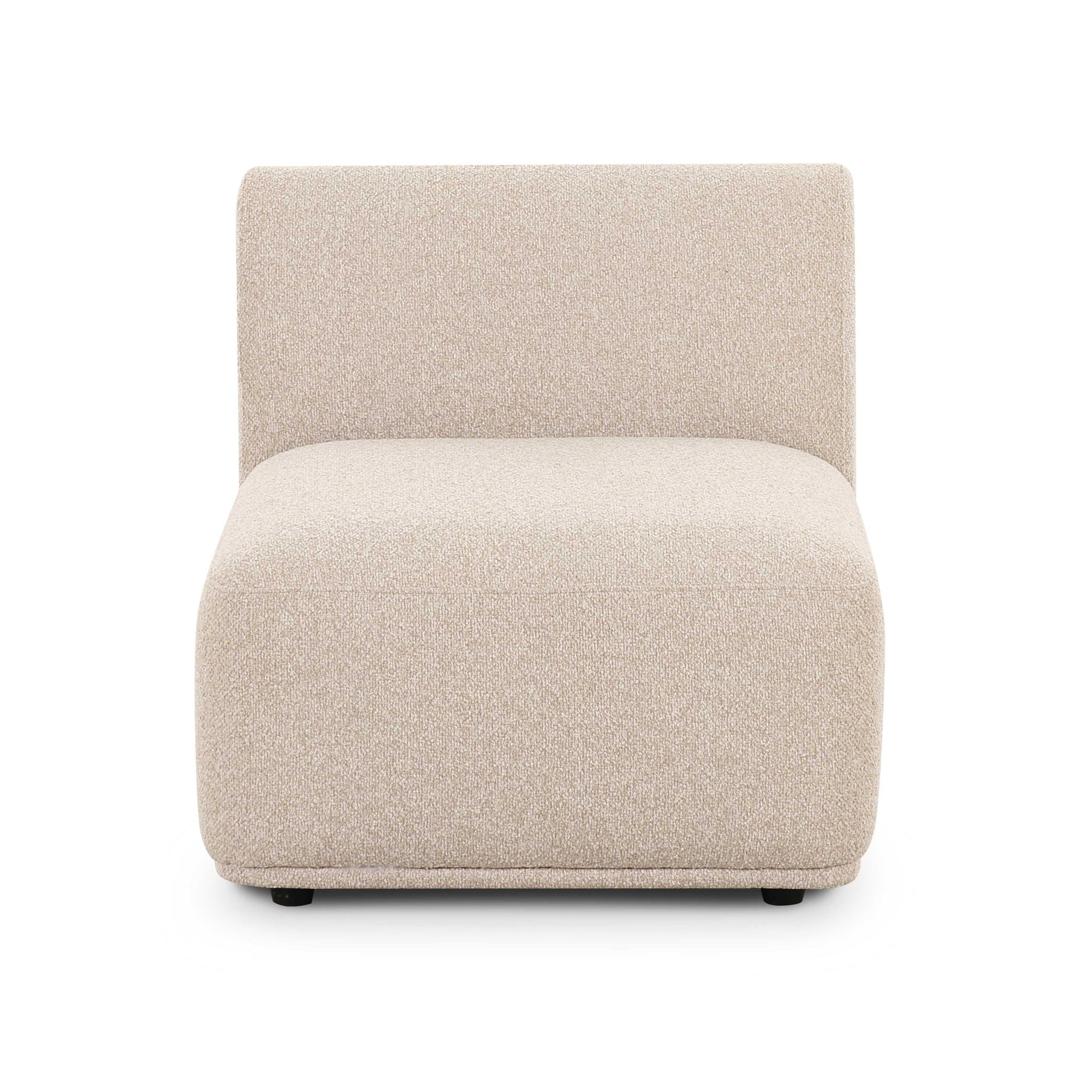 Sylvie - Armless 1-Seater - Cream - Urban Living Furniture (Los Angeles, CA)