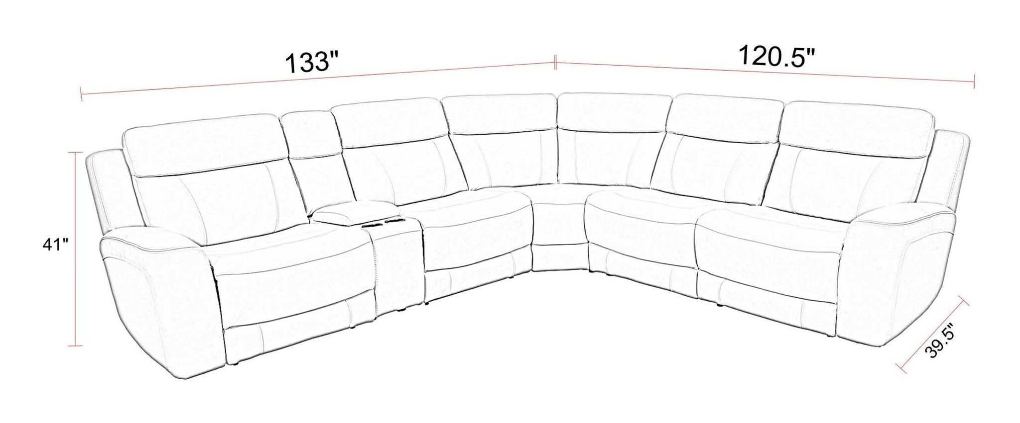 Calgary - Sectional - Urban Living Furniture (Los Angeles, CA)
