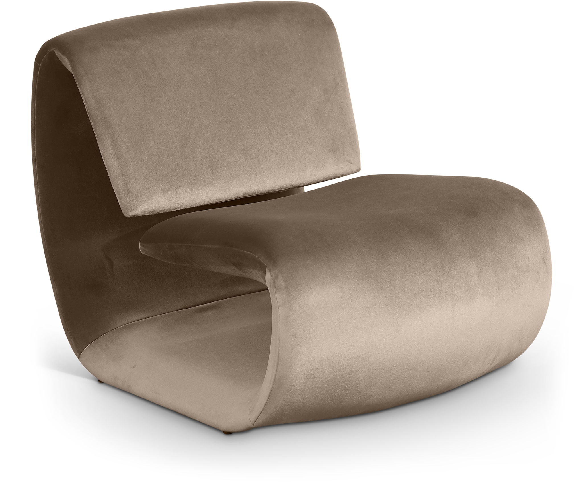 Nouveau - Velvet Accent Chair - Urban Living Furniture (Los Angeles, CA)
