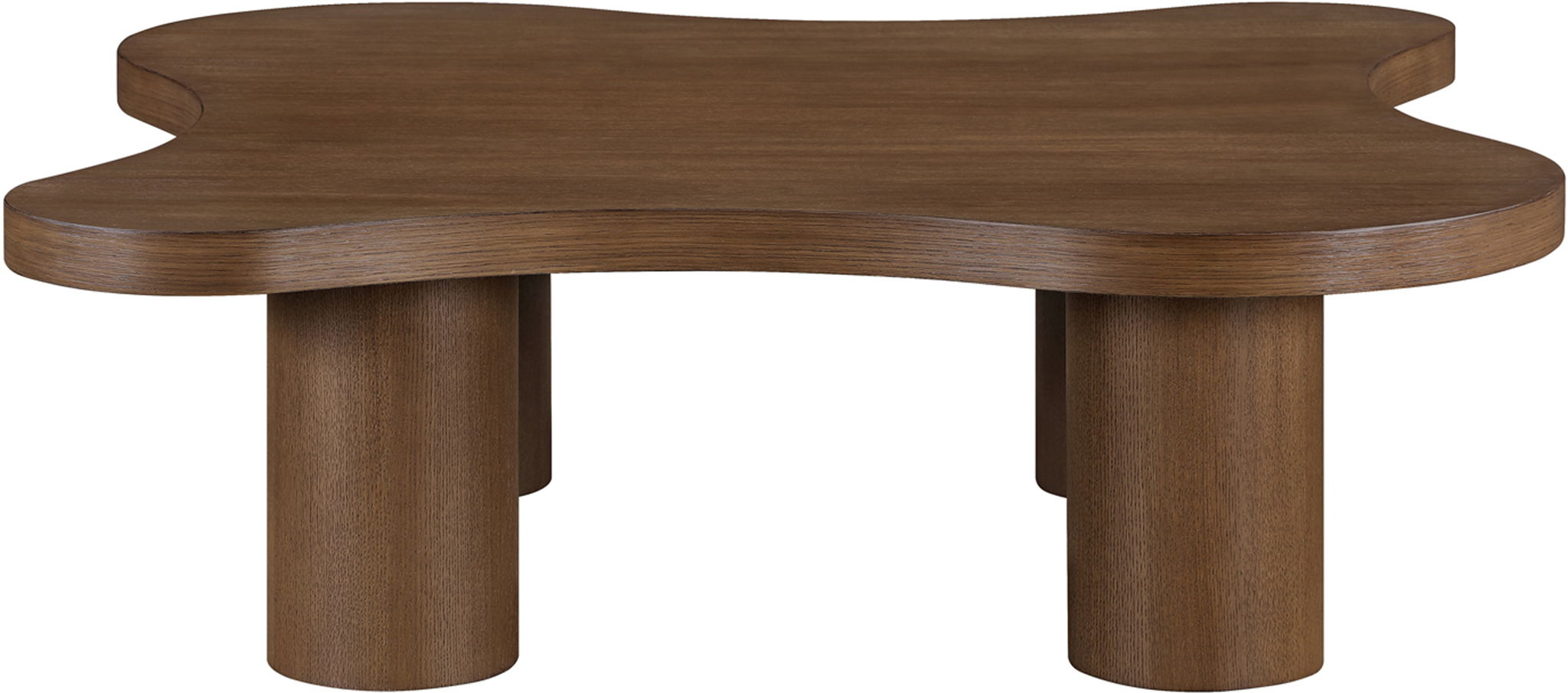 Cove - 48" Oak Veneer And Solid Wood Coffee Table - Urban Living Furniture (Los Angeles, CA)