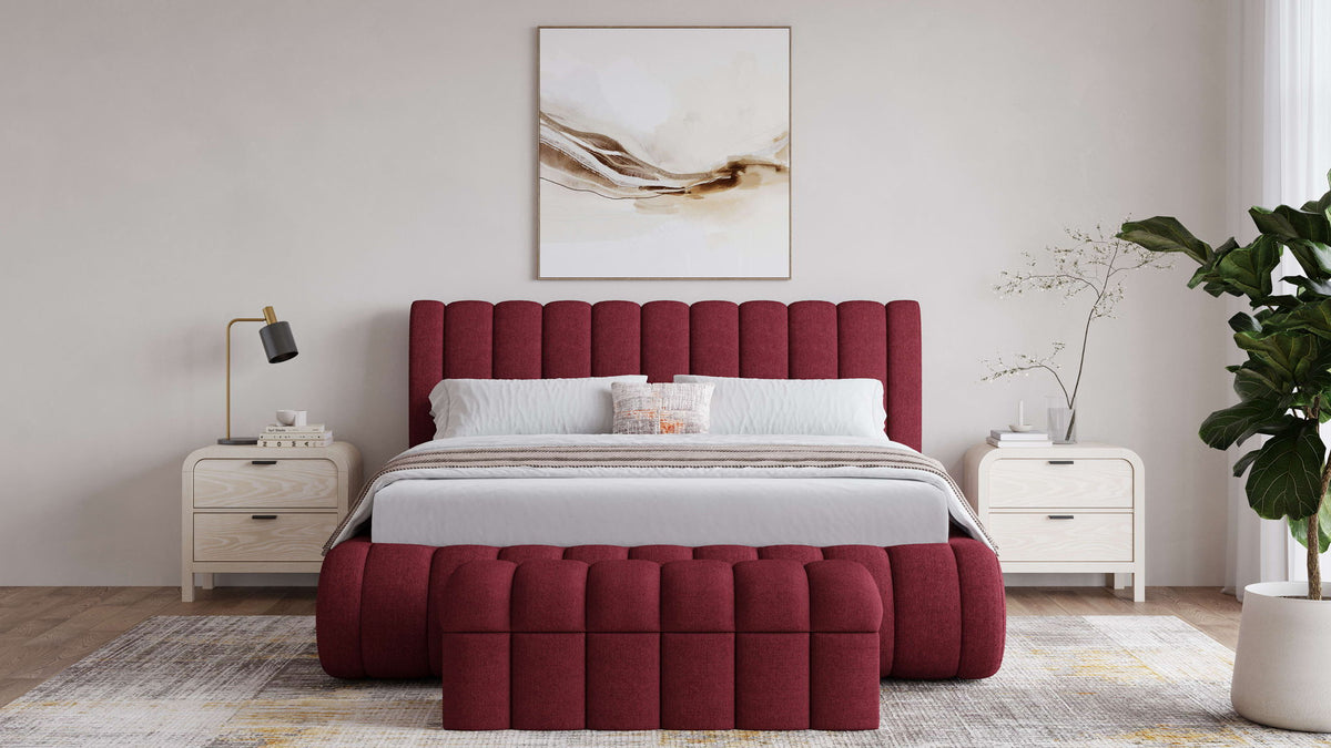 Fam Savage - Maximalist Upholstered Bed