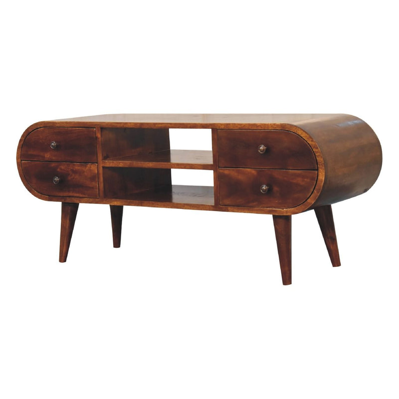 Circular, Media Unit - Chestnut