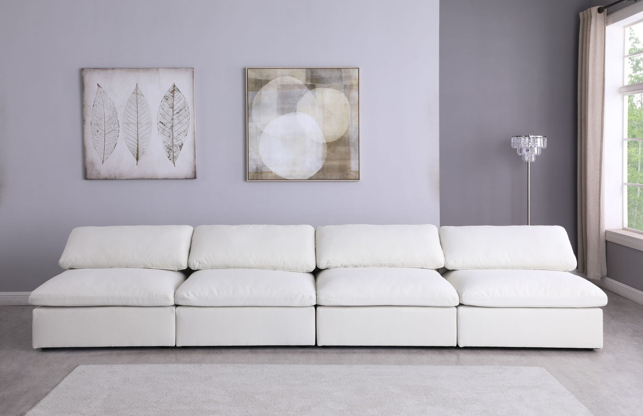 Serene - Modular Armless 4 Seat Sofa - Urban Living Furniture (Los Angeles, CA)