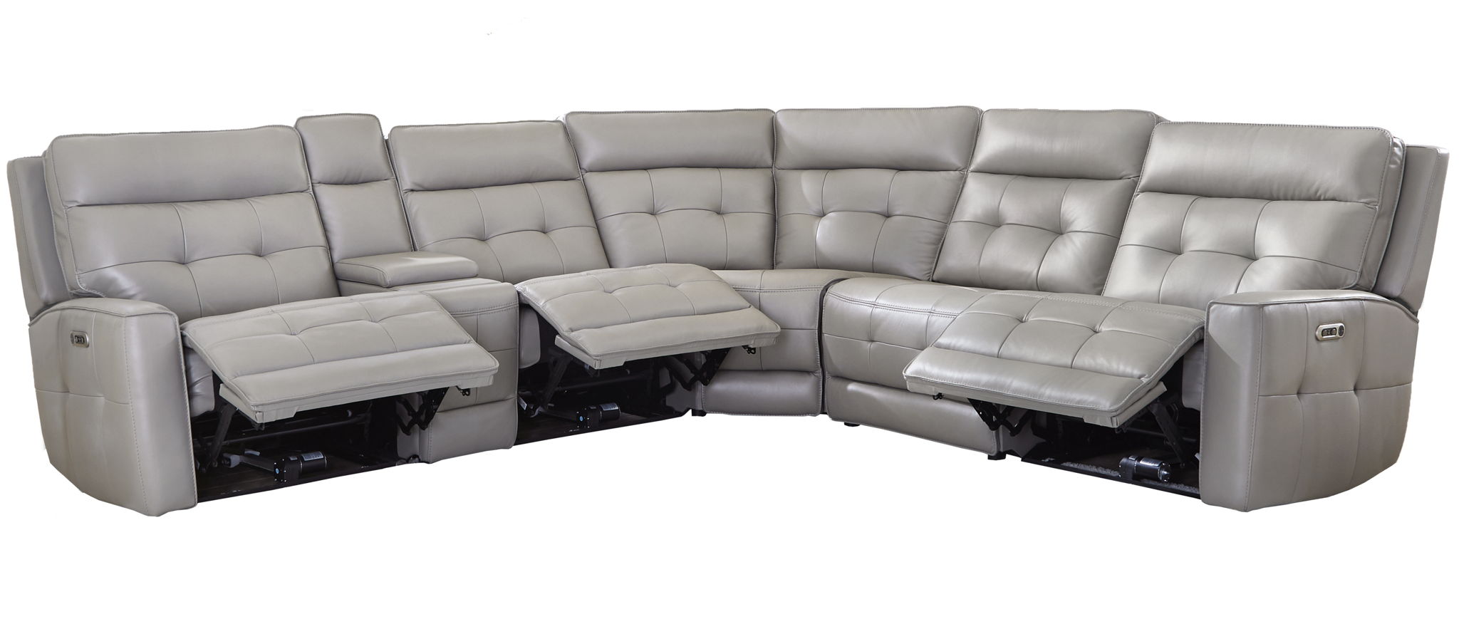 Canterbury - Zero Gravity Modular Power Reclining Sectional - Urban Living Furniture (Los Angeles, CA)