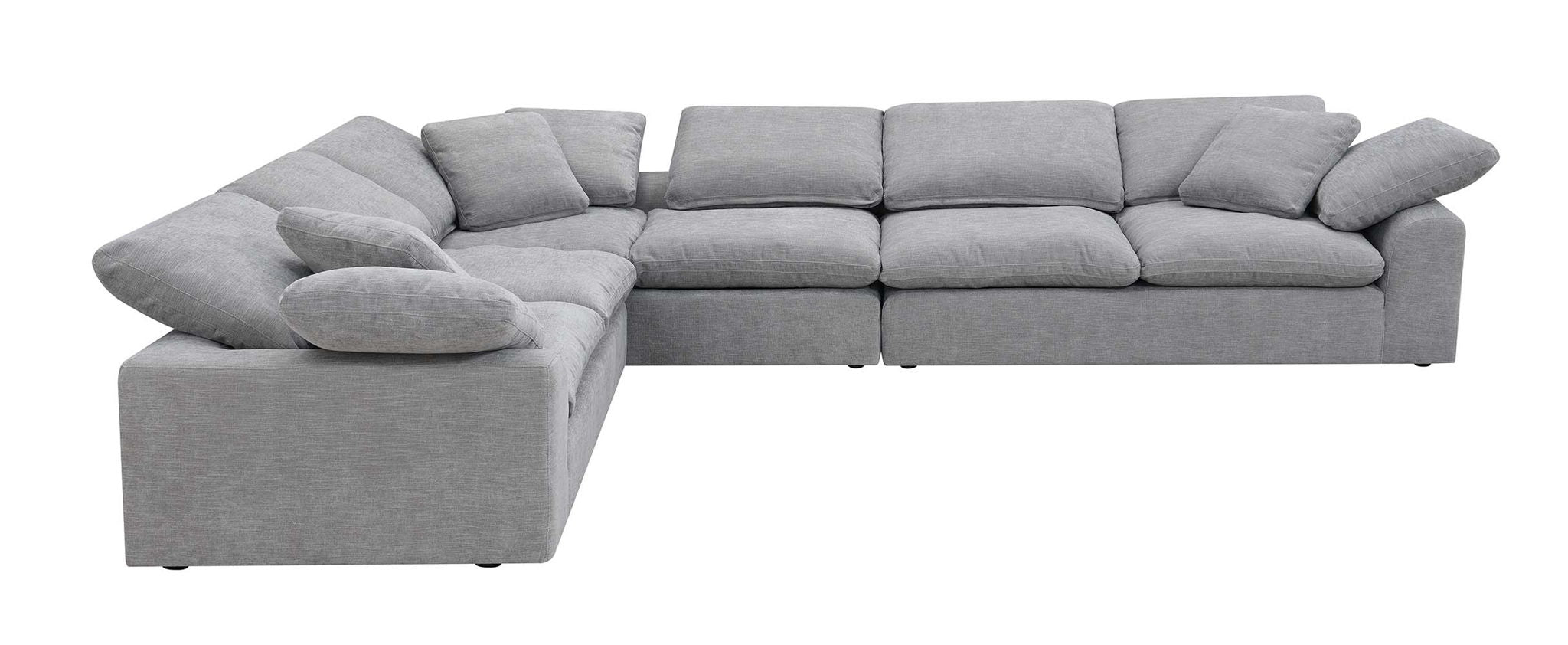 Naveen - Sectional Sofa - Gray Linen - Urban Living Furniture (Los Angeles, CA)