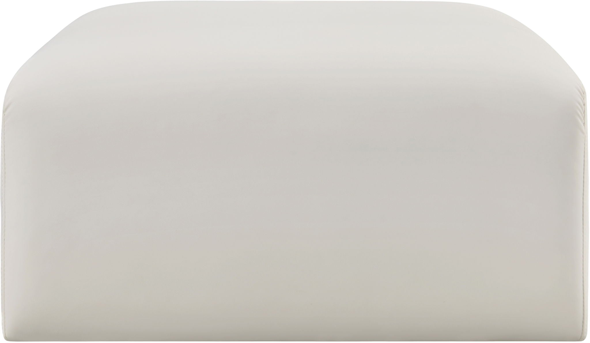 Arc - Faux Leather Ottoman - Urban Living Furniture (Los Angeles, CA)