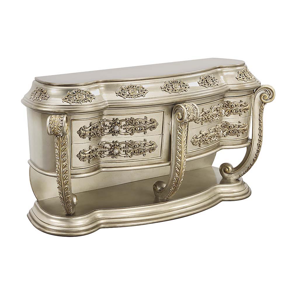 Danae - Server - Champagne & Gold Finish - Urban Living Furniture (Los Angeles, CA)